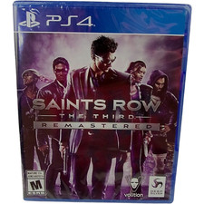 Saints Row: The Third Remastered - PlayStation 4 PS4 NUOVO sigillato in fabbrica