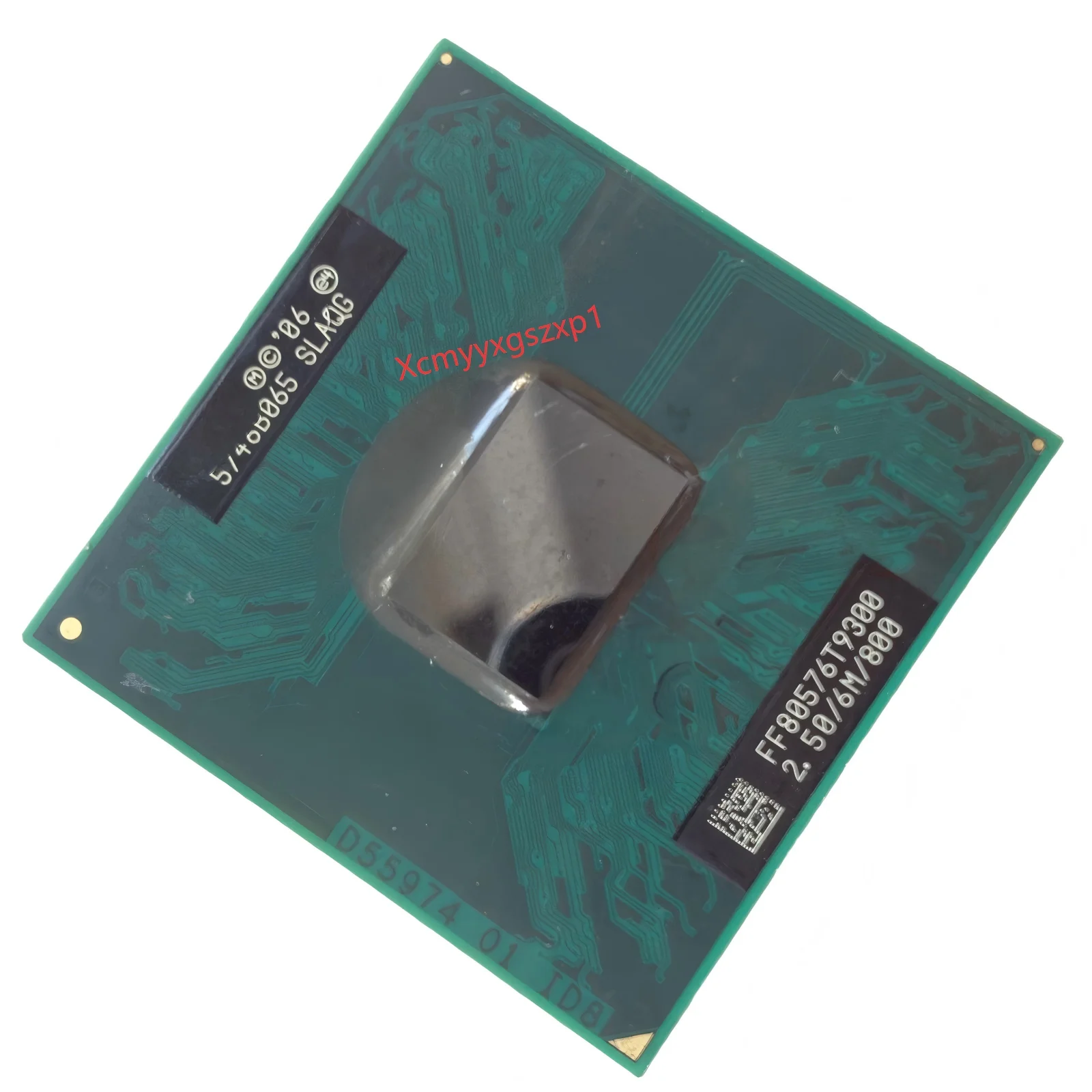 1 Pezzo Usato Processore CPU Intel Core 2 Duo Mobile T9300 SLAQG SLAYY 2.5 GHZ 6MB 800MHZ