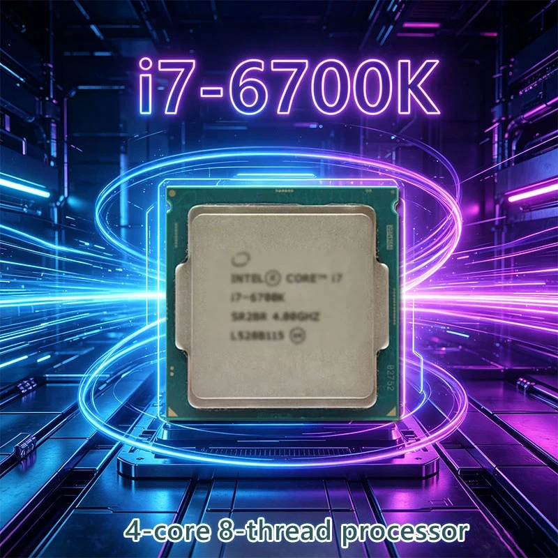 Processore CPU Intel Core i7-6700K 4.0 GHz Usato Quad-core Eight-Thread 91W LGA 1151 Loose Pie