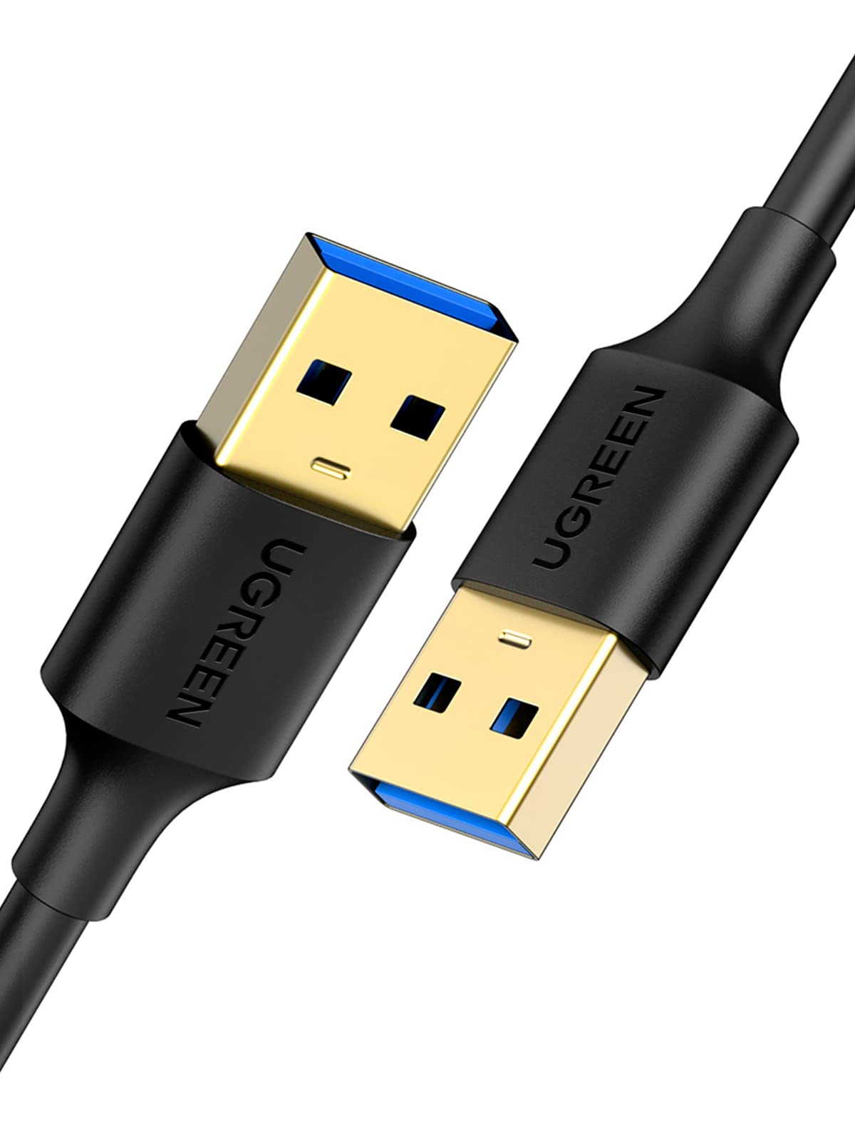 UGREEN Cavo USB 3.0 Cable Type A 5Gbps Tipo A (2M) | Compatibile Hub, Box TV, HDD, Computer portatile, Disco Rigido Esterno