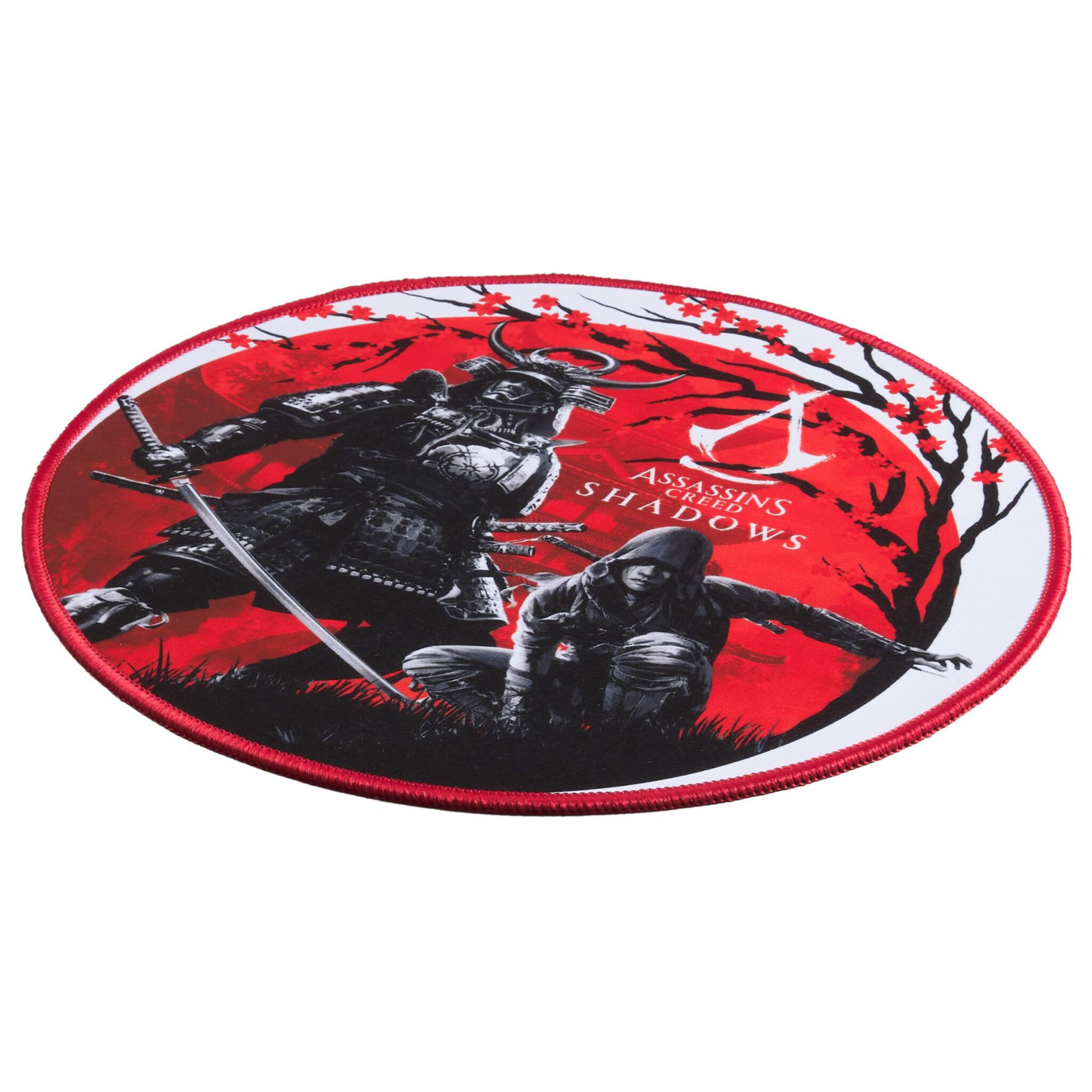 SUBSONIC Assassin's Creed Shadow, Tappetino per Mouse da Gioco, Licenza Ufficiale Assassin's Creed Regalo Tappetino per Mouse da Tavolo, 30 cm