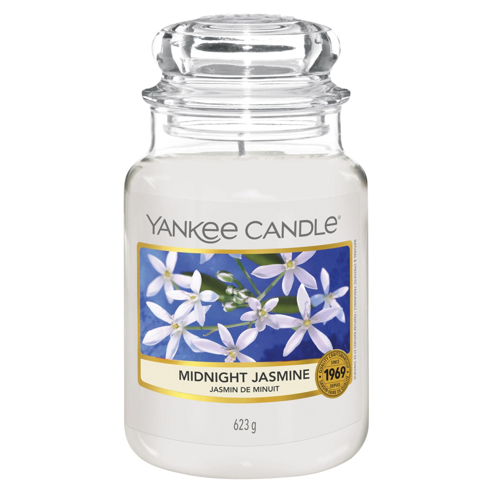 Yankee Candle Candela profumata in giara grande | Gelsomino notturno | Durata Fino a 150 Ore | Regali per donne