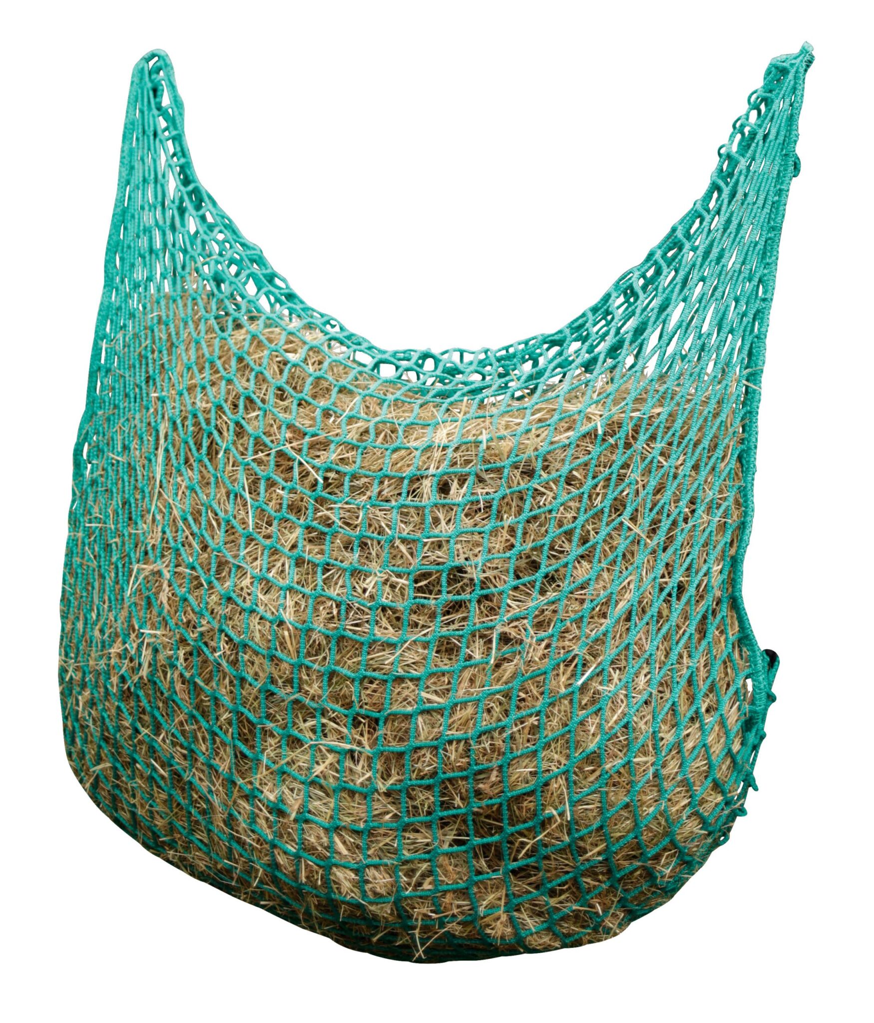 Kerbl Rete per Fieno FlexiStrong, Sacco da Fieno, Verde, Polipropilene, 90x90 cm, capacità Circa 7 kg, Larghezza Maglie 4,5x4,5 cm, Facile da riempire, Cavalli, Pony