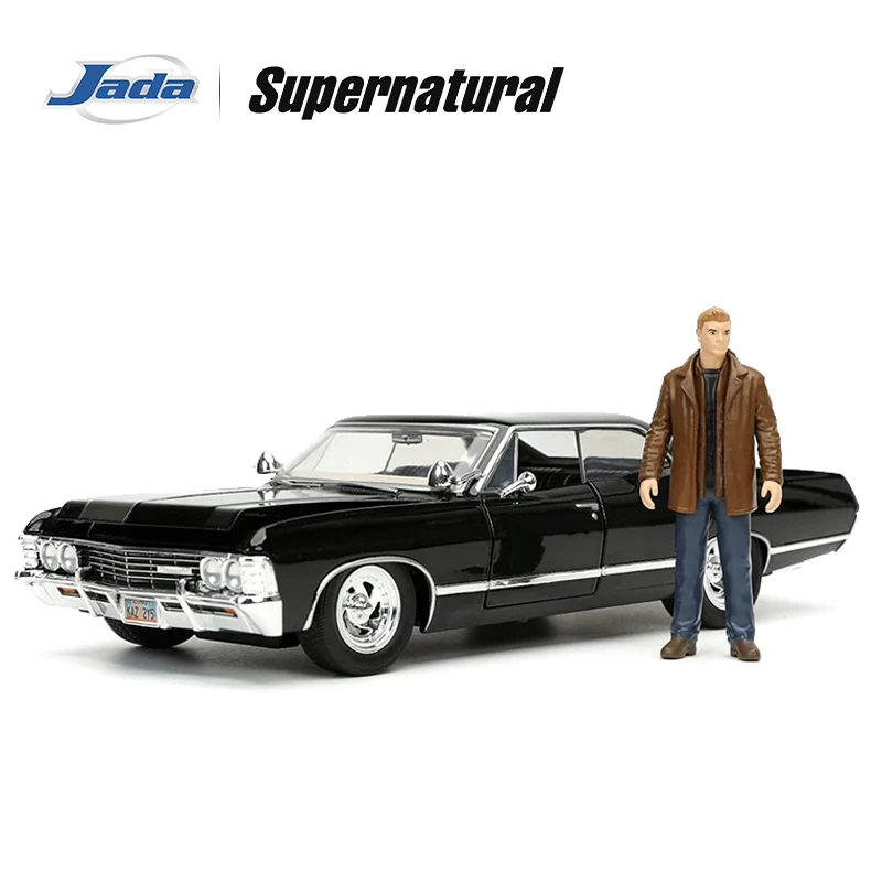 JADA Toys Supernatural 1967 Chevrolet Impala Sport Berlina Scala 1:24 Modello pressofuso JD32250