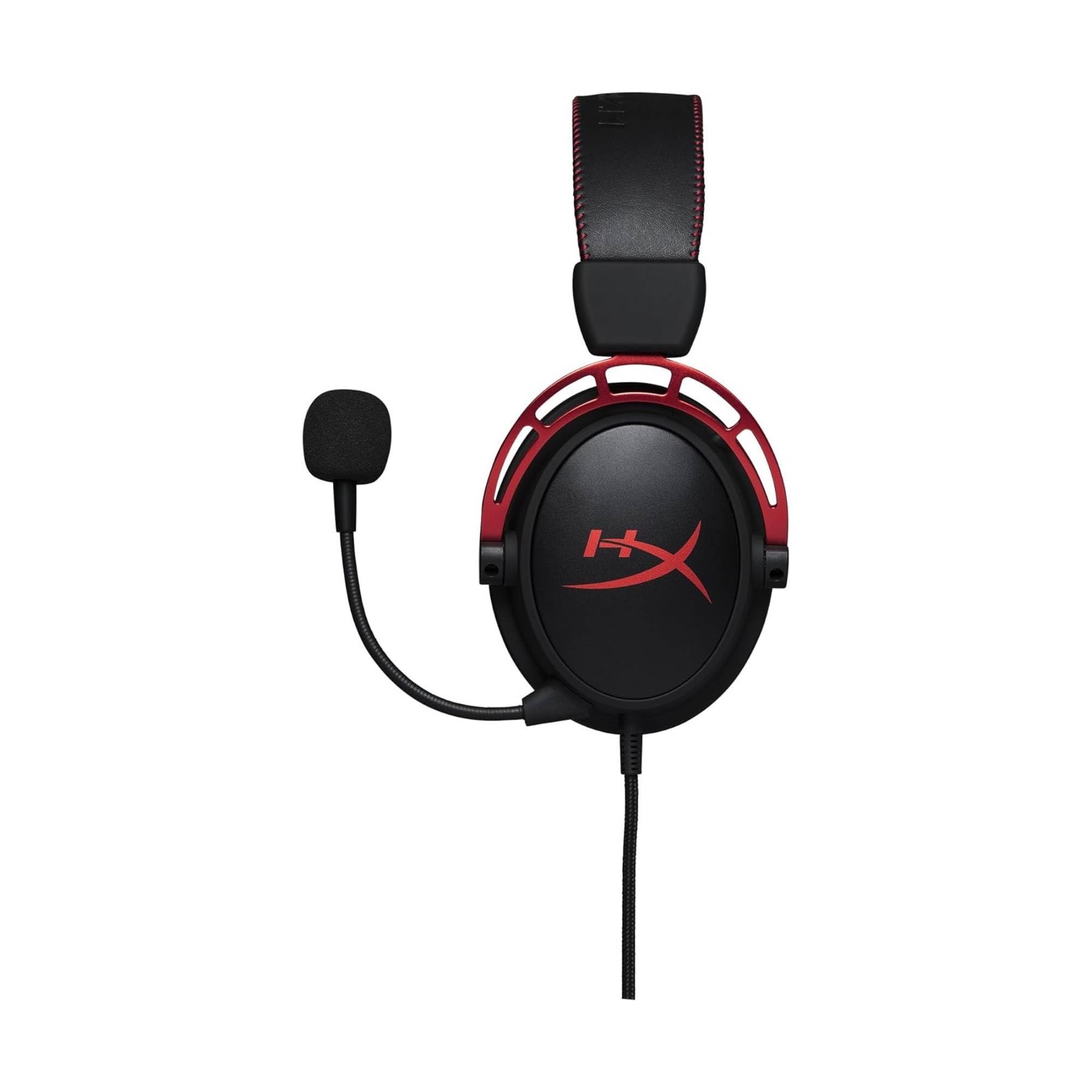 HyperX Cloud Alpha, Cuffie da Gaming con Jack Audio da 3,5 mm, Comandi sul Cavo, Telaio in Alluminio, Cuscinetti in Memory Foam Rivestiti in Similpelle, Adatto per PS4, Xbox e PC,…