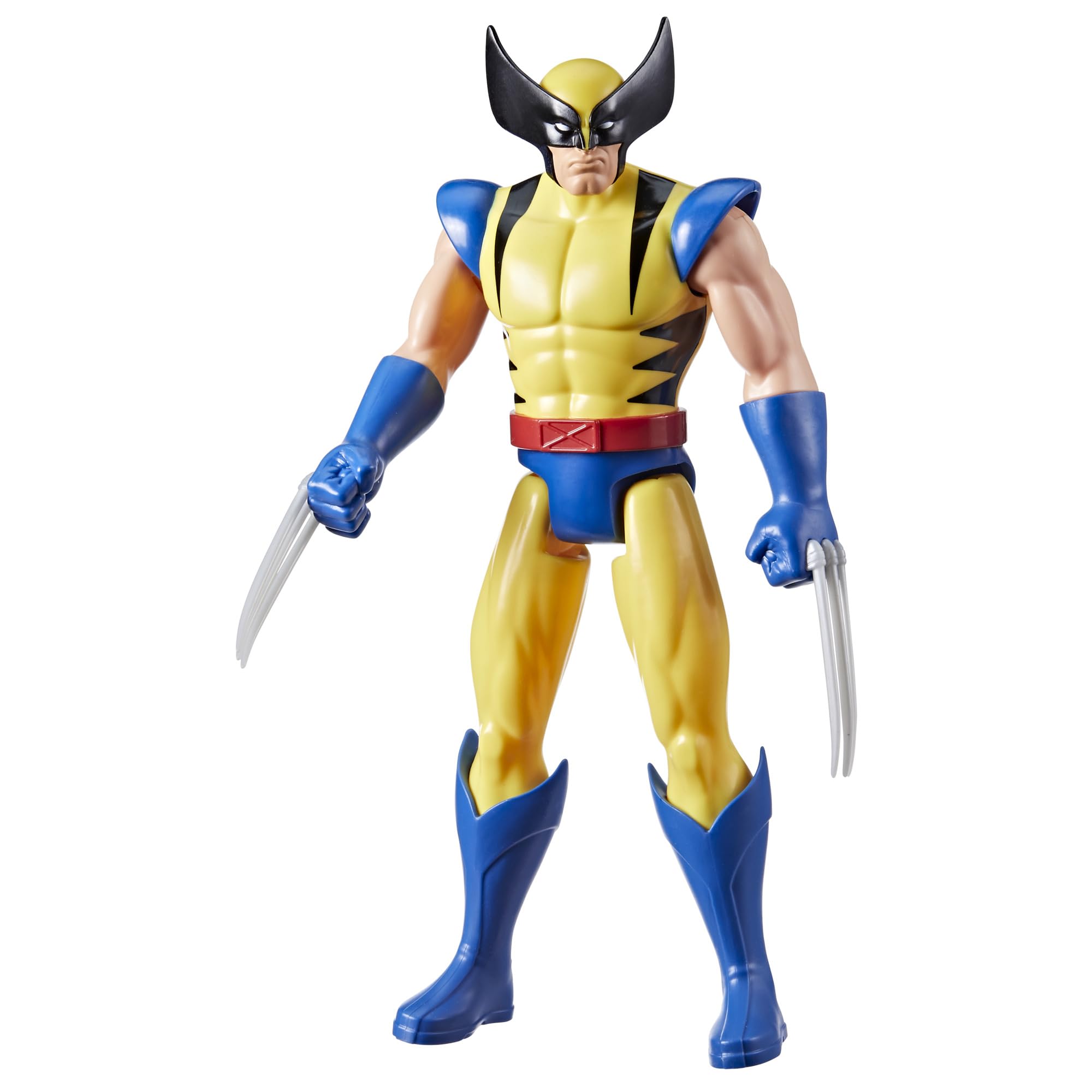 Marvel Hasbro X-Men, Action Figure Giocattolo di Wolverine Titan Hero Series, Personaggio da 28,5 cm degli X-Men, Giochi da Supereroi per Bambini da 4 anni da Collezione