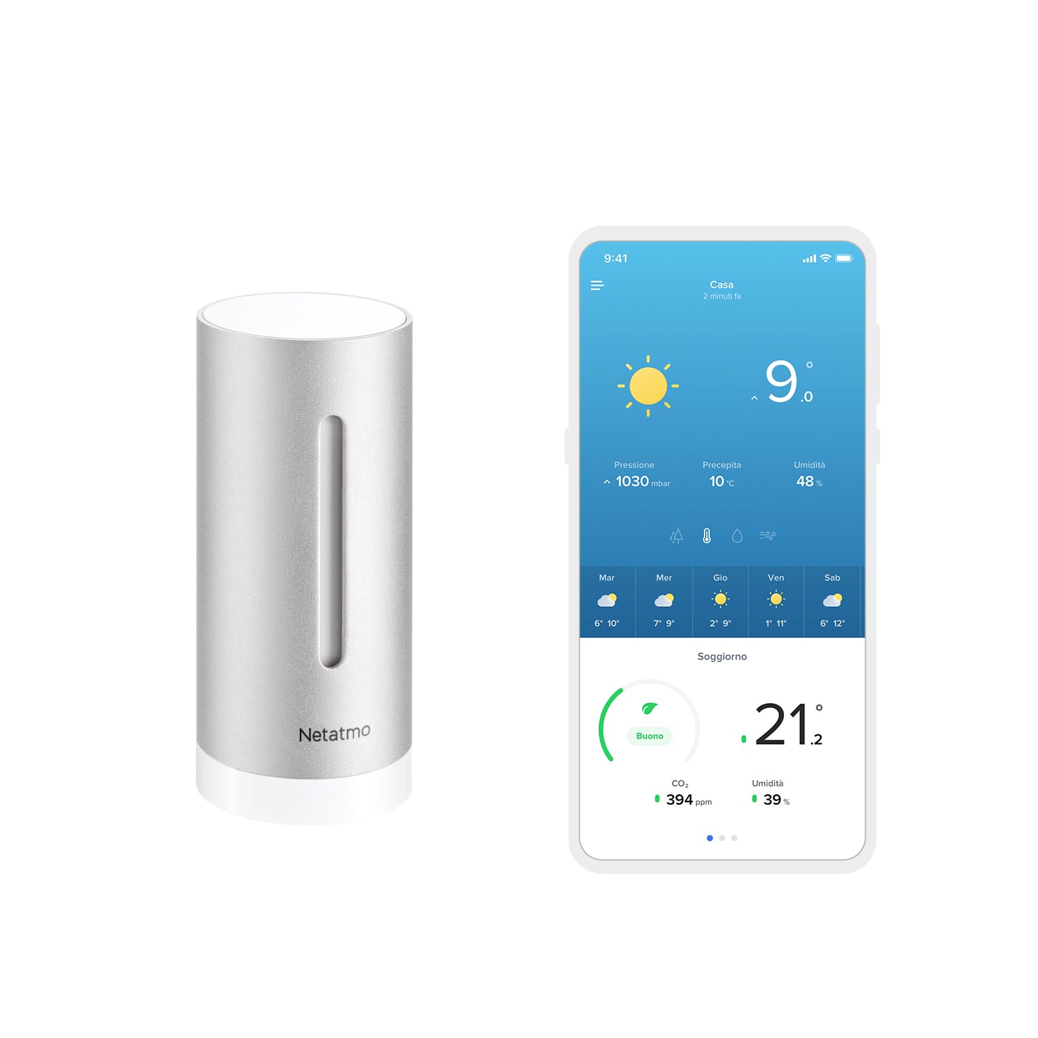 Netatmo Modulo Aggiuntivo per la Stazione Meteo