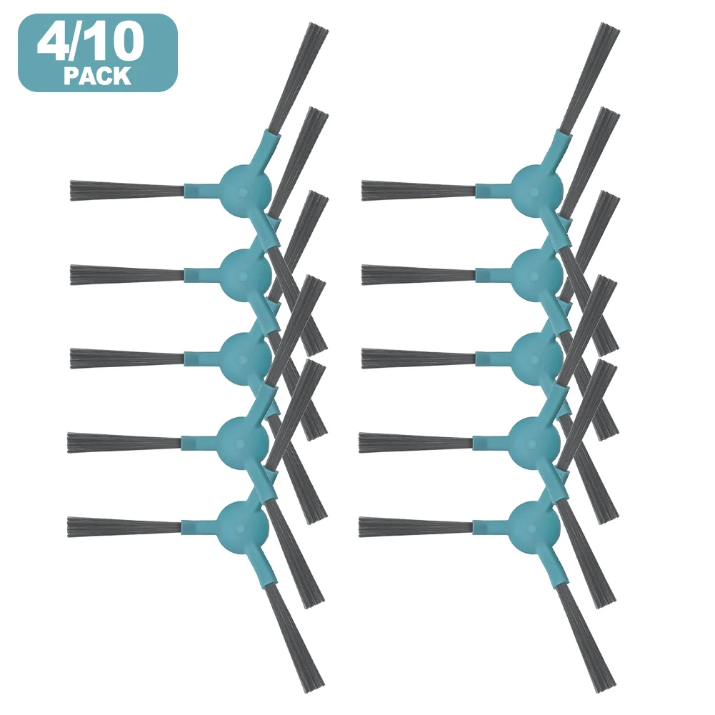 Confezione da 4/10 spazzole laterali di ricambio per Conga 7690 Immortal Max Home M, accessorio efficiente per la pulizia degli angoli per robot aspirapolvere