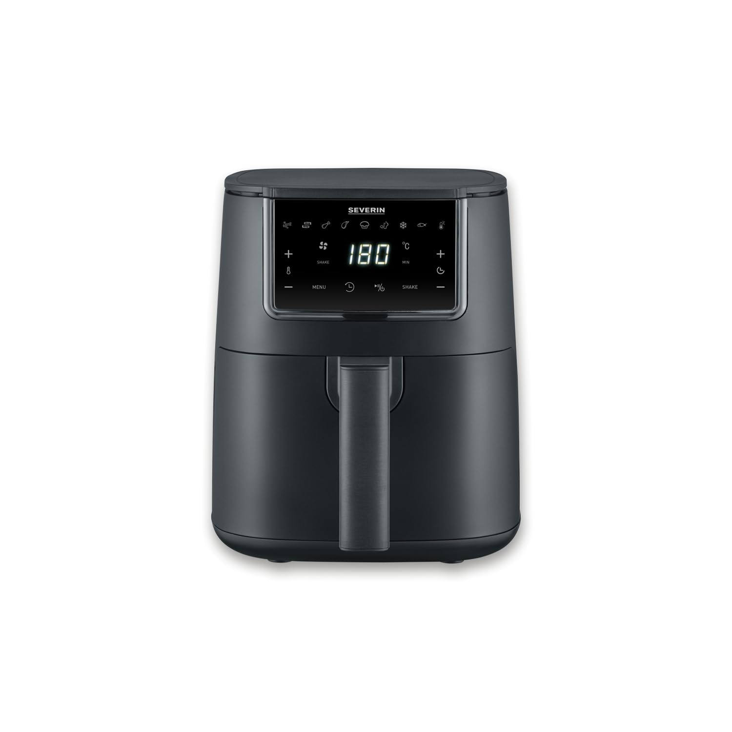 SEVERIN Friggitrice ad Aria FryLight, 4L, 1300W, Touchscreen - FR 2461 | Cottura Sana Senza Olio, 8 Programmi Automatici, Funzione Mantenimento Calore, per Patatine e Pollo Crocca…