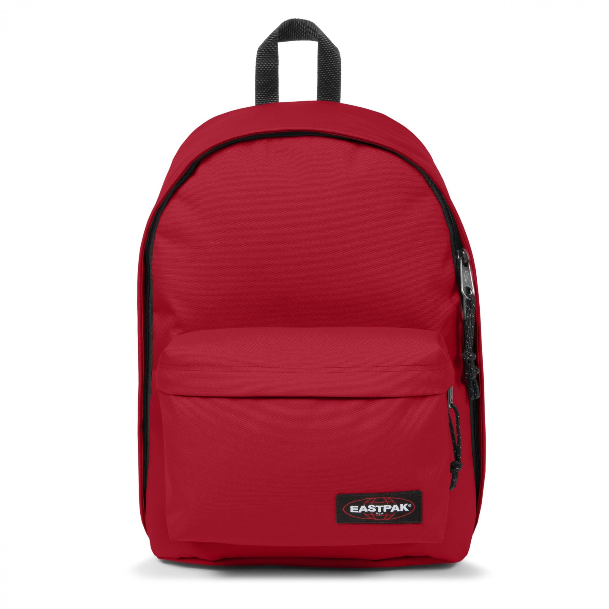 EASTPAK Out of Office Zaino 27L (44 x 29,5 x 22 cm), scomparto laptop 13–15”, zaino scuola e lavoro resistente e idrorepellente con spallacci imbottiti - SCARLET RED