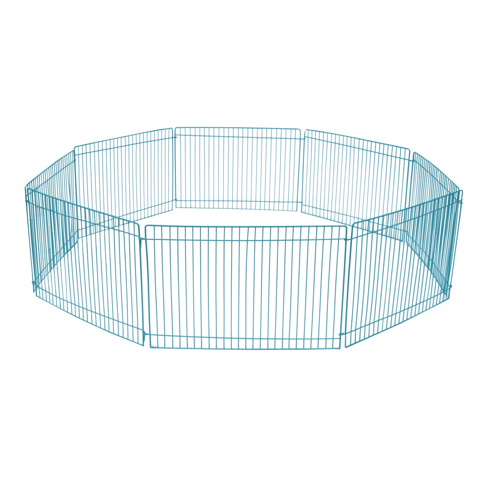 Croci Box per roditori - Gabbia per criceti, ratti, gerbilli e piccoli animali come tartarughe, metallo, 85x85x23 cm, colori assortiti