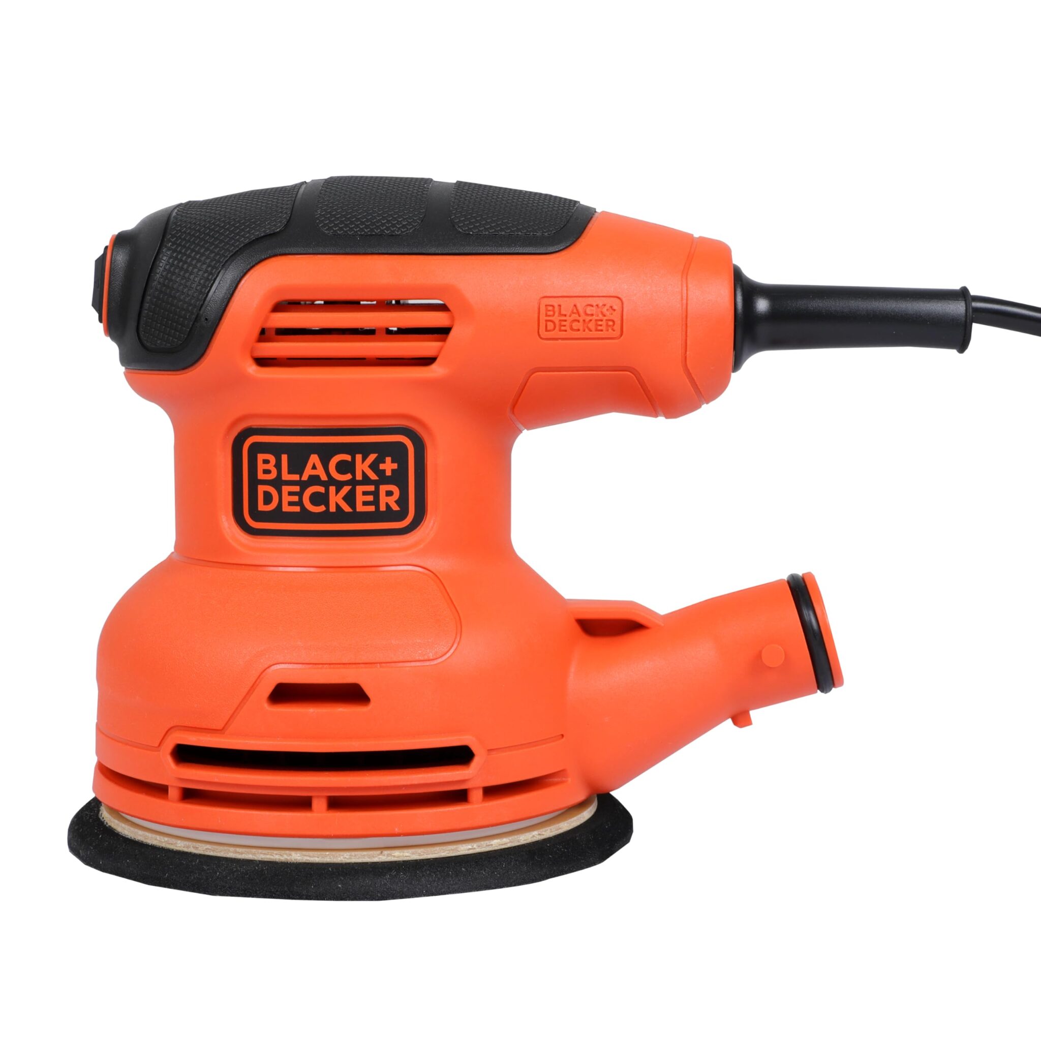 BLACK+DECKER Levigatrice roto orbitale 230W.Sacchetto raccoglipolvere incluso per un'area di lavoro più pulita. BEW210-QS