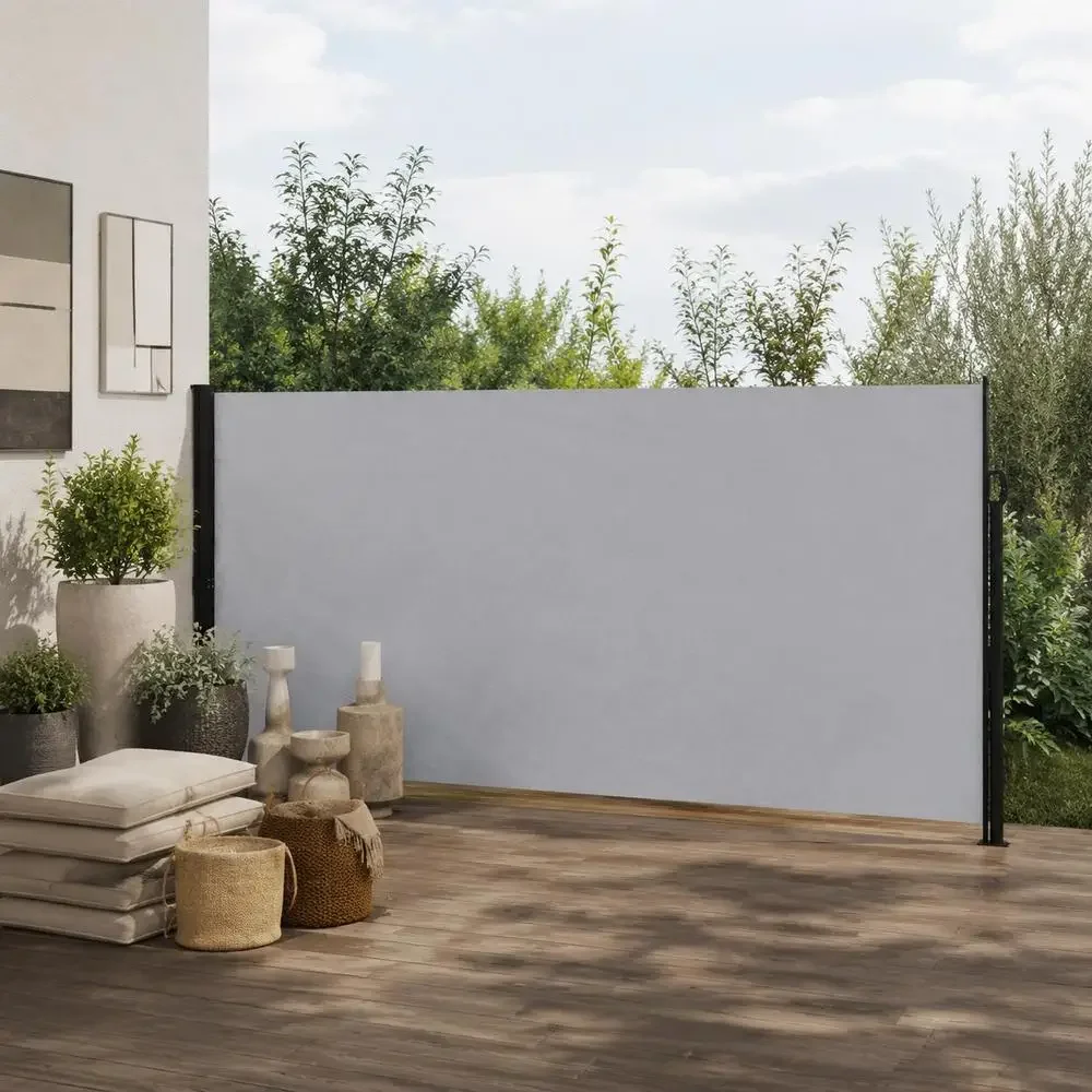 Telo Laterale Retrattile 500 X 220 Cm in Poliestere Rettangolare
