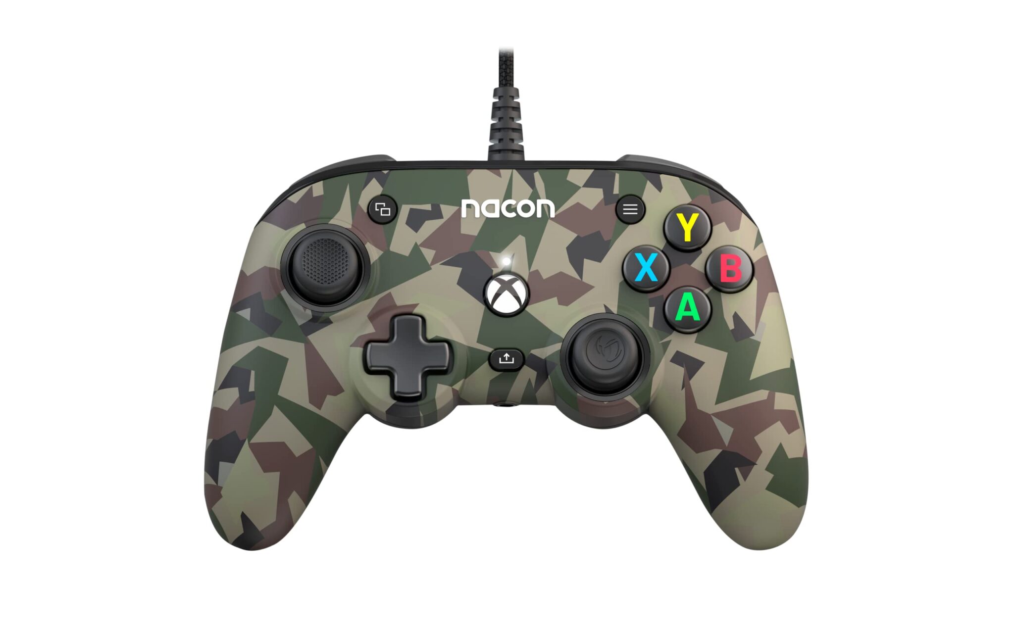 Nacon Pro Compact Controller Xbox Serie X Wired -licenza ufficiale Microsoft, programmabile, ergonomico, 3D sound