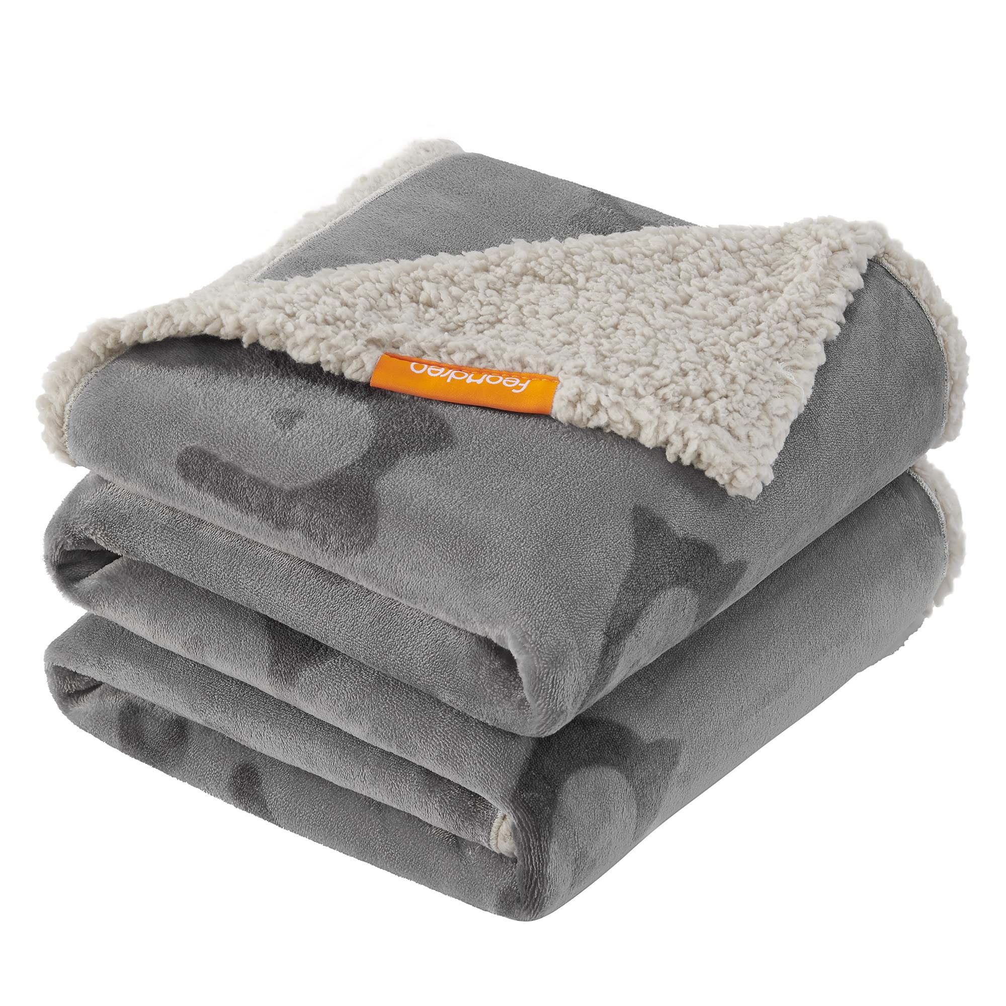 Feandrea Coperta Impermeabile per Cani, Coperta Animali Domestici in Sherpa per Cani di Media e Grande Taglia, Gatti, 152 x 127 cm, XL, Coprisedile Reversibile Lavabile in Lavatri…