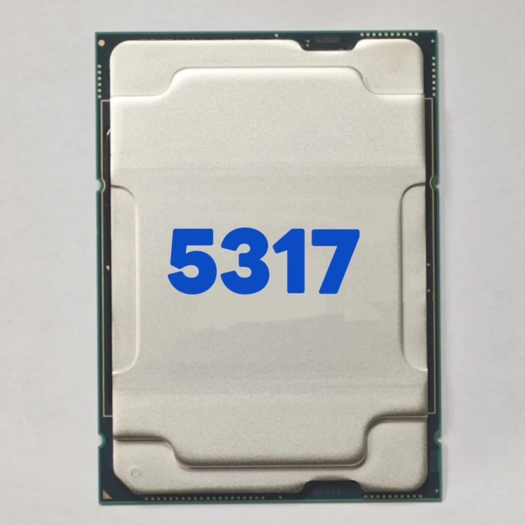 Processore server Xeon Gold 5317 12 core 24 thread Base 3,0 GHz 3,6 GHz Max Turbo per carrelli di lavoro bilanciati