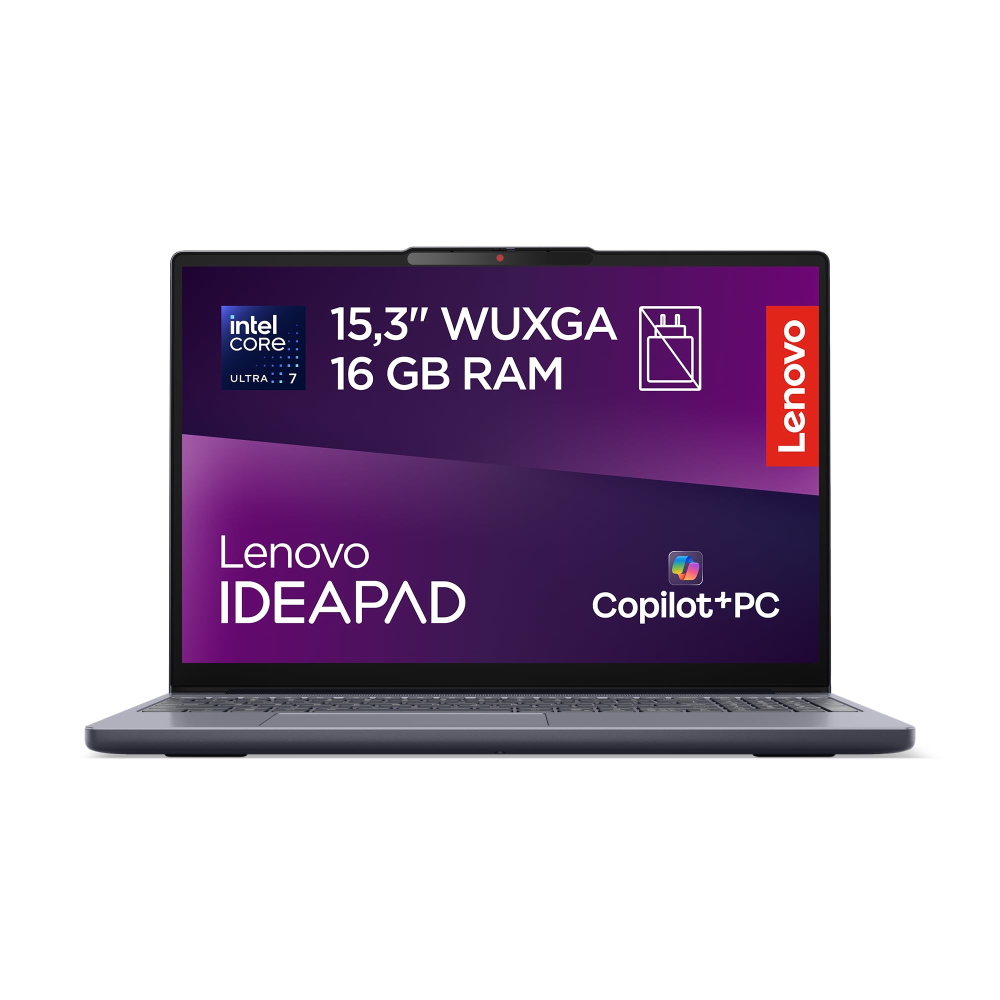 Lenovo IdeaPad Slim 3 Notebook 15" IPS, Intel Core Ultra 7 355, RAM 16GB, 512GB SSD, Windows 11 Home, WiFi 6, Laptop per Casa, Ufficio, Studio, Multitasking, Uso Quotidiano - Cari…