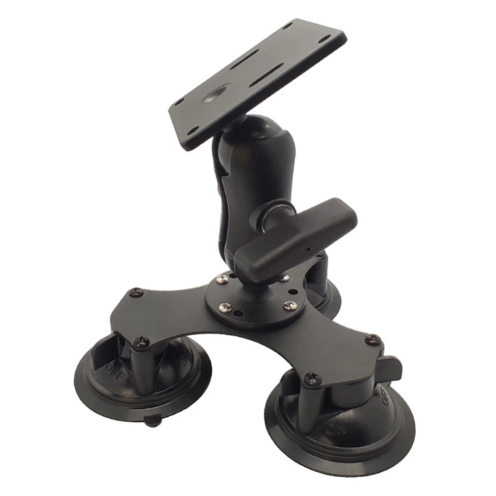 FTXQ Braccio a doppia presa in lega di alluminio da 9 cm di lunghezza per RAM con braccio di prolunga per fotocamera per moto con montaggio su base a sfera da 1,5 pollici