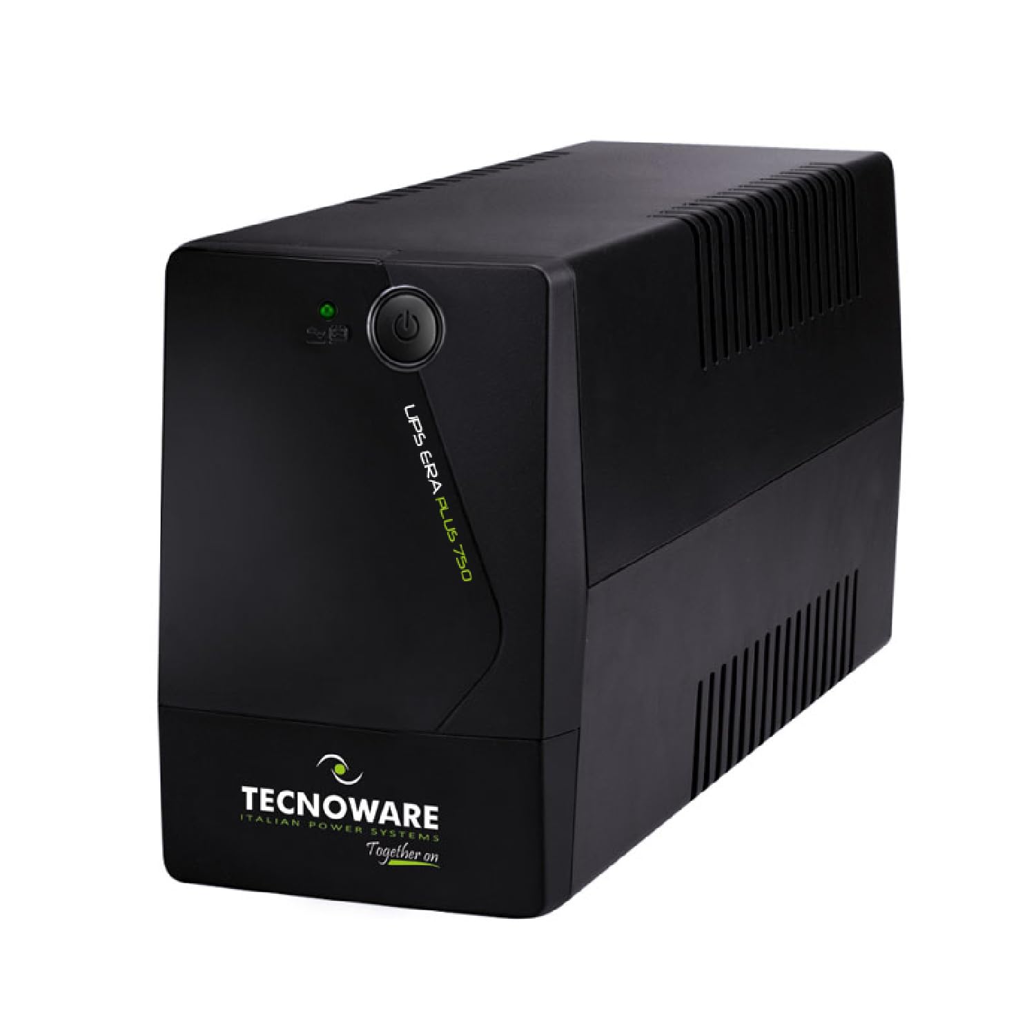 Tecnoware Power Systems UPS 750VA per PC/Modem, NO Gaming/Console, Gruppo di Continuità ERA PLUS, 2 Schuko, Protezione Blackout e Sbalzi per PC, Modem, Videosorveglianza, Punto Ca…