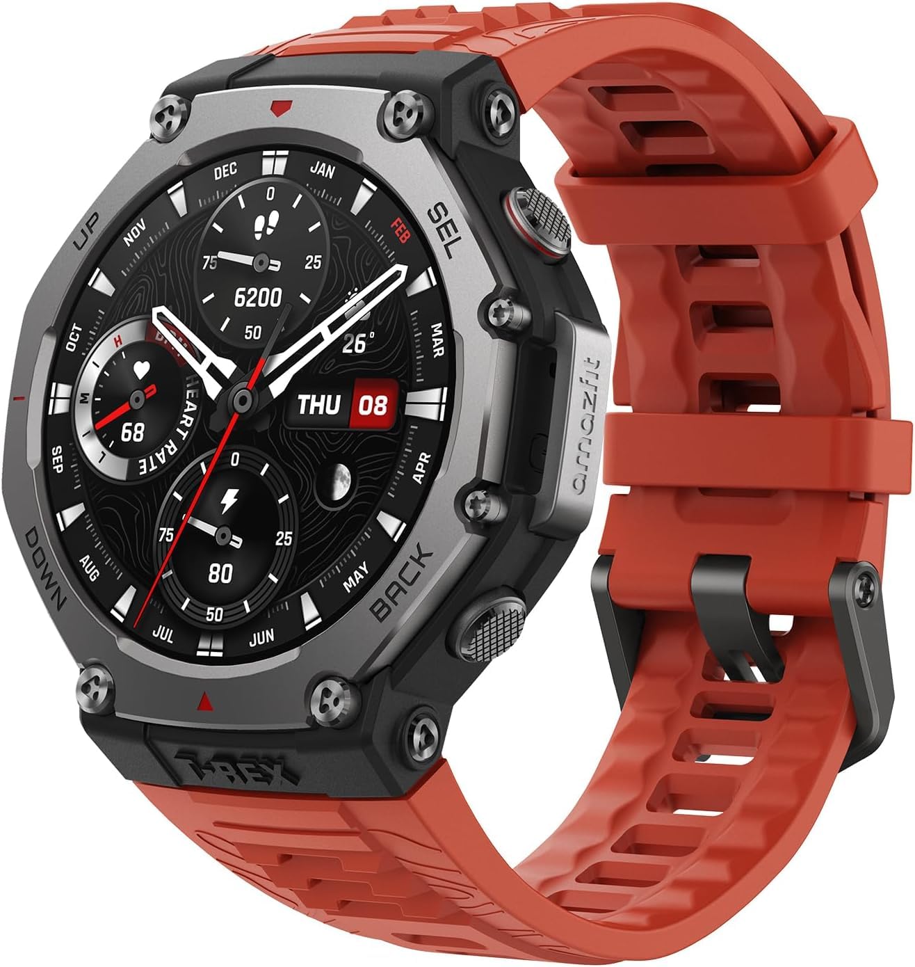 Amazfit T-Rex 3 Outdoor Smartwatch 48mm Display AMOLED, Mappe & Navigazione Offline,6 Sistemi Satellitari Dual Band GPS, 27 Giorni di Durata Batteria,Pagamento NFC, 170+ Modalità…