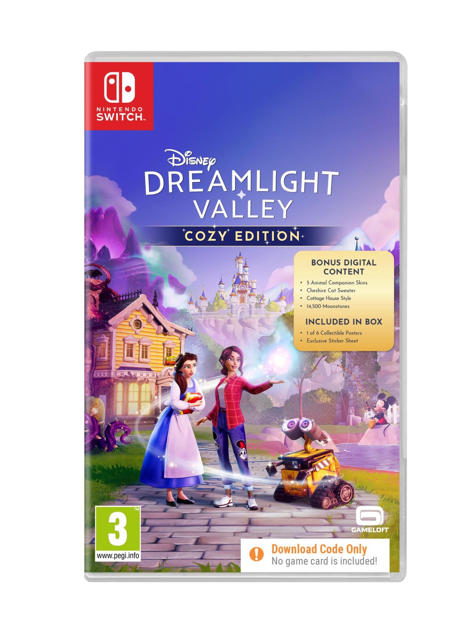 Disney Dreamlight Valley: Cozy Edition (Codice di download del gioco nella confezione) - Switch