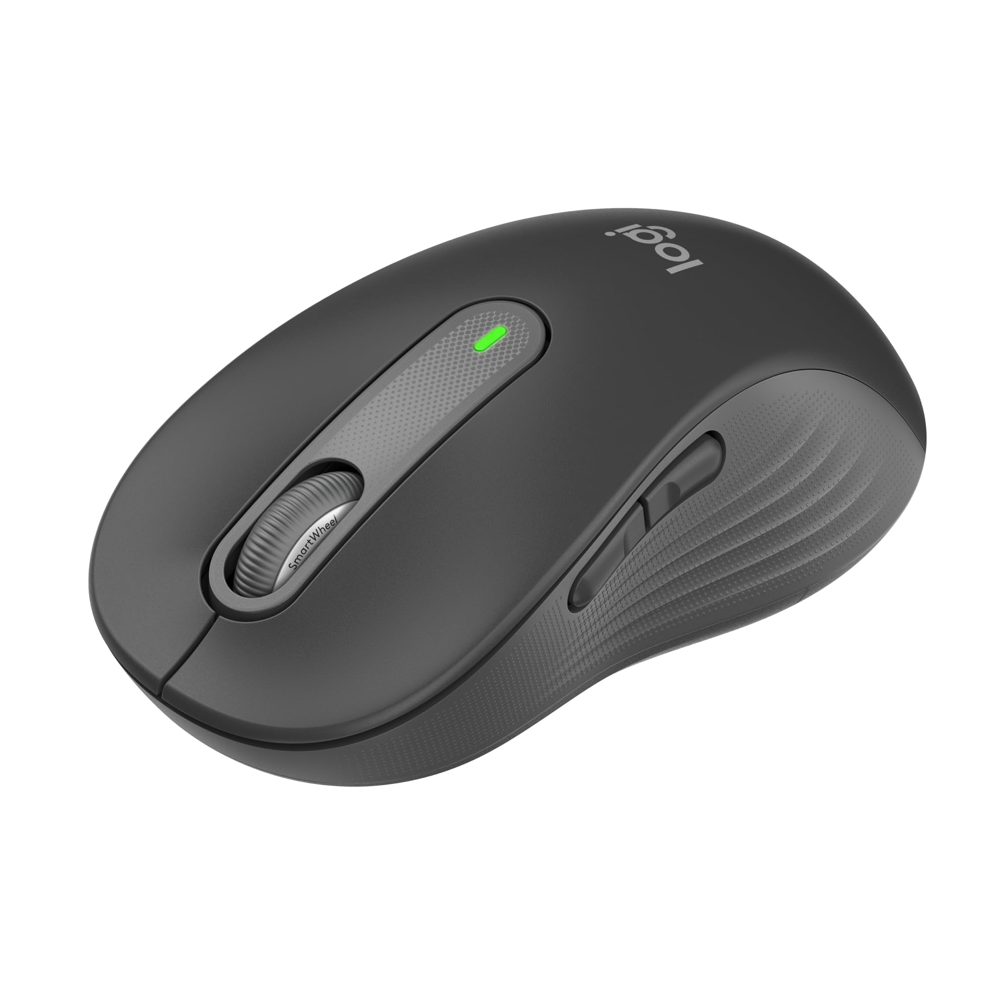 Logitech Signature M650 L Mouse wireless - Per mani grandi | Batteria 2 anni, Clic Silenziosi, Tasti Personalizzabili, Bluetooth, per PC/Mac/Più dispositivi/Chromebook - Grafite