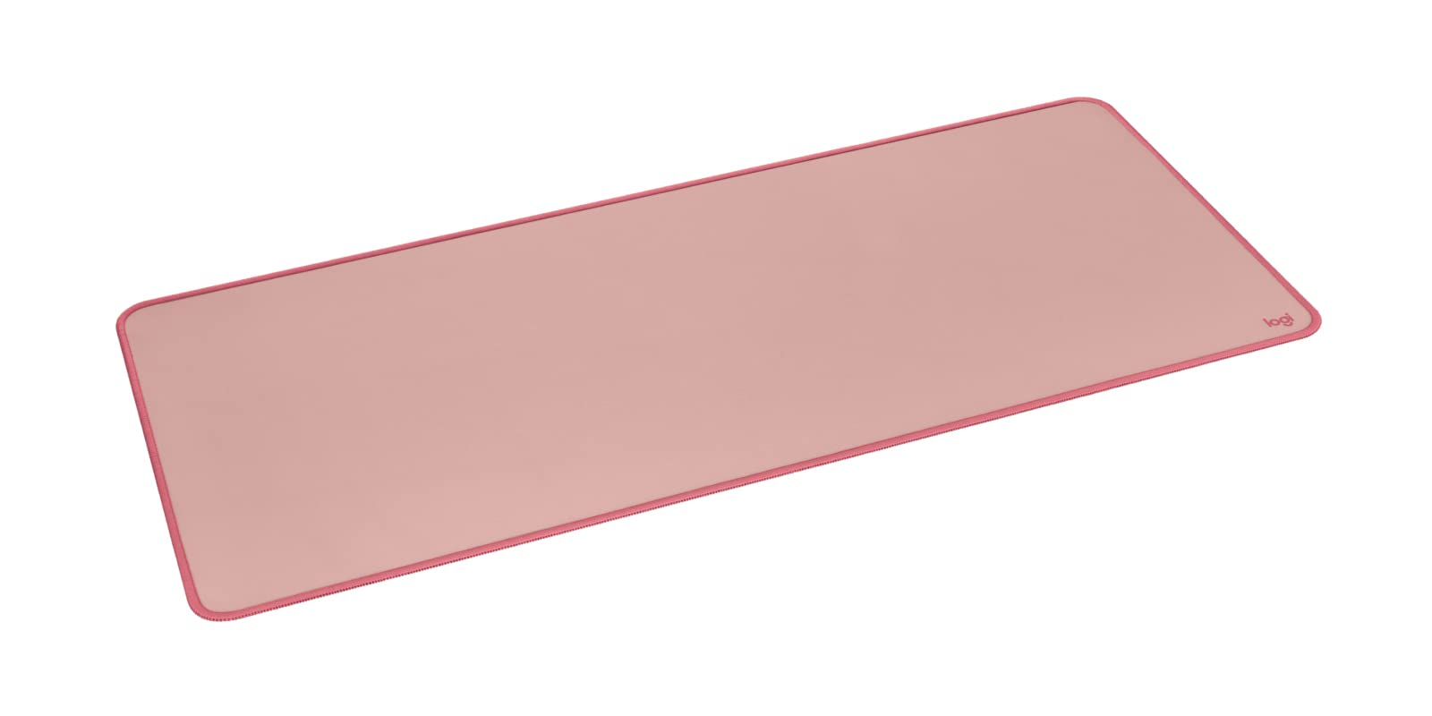 Logitech Desk Mat - Studio Series | Multifunzione, Tappetino per Mouse Esteso, Protezione Scrivania da Ufficio con Base in Gomma, Resistente ai Versamenti - Rosa