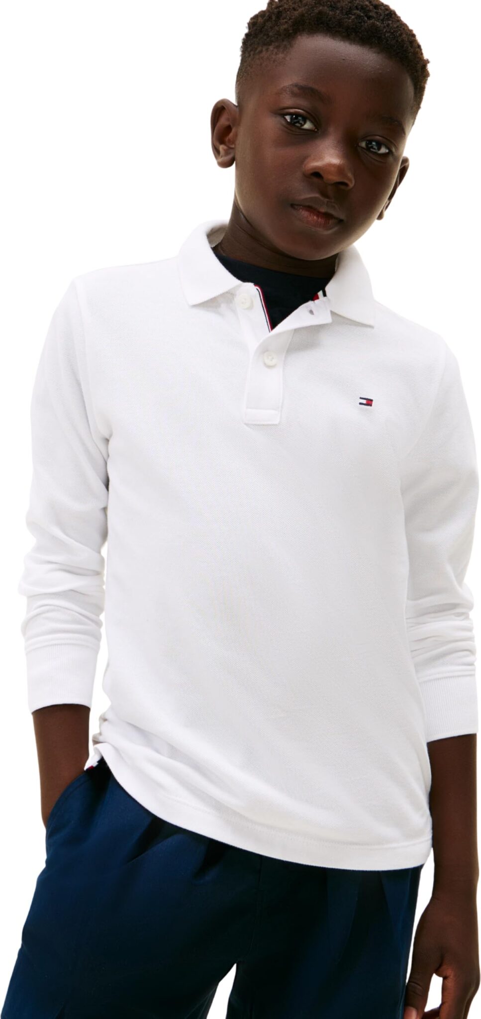 Tommy Hilfiger Reg Polo LS Kb0kb09664 Polo L/S Bimbo 0-24