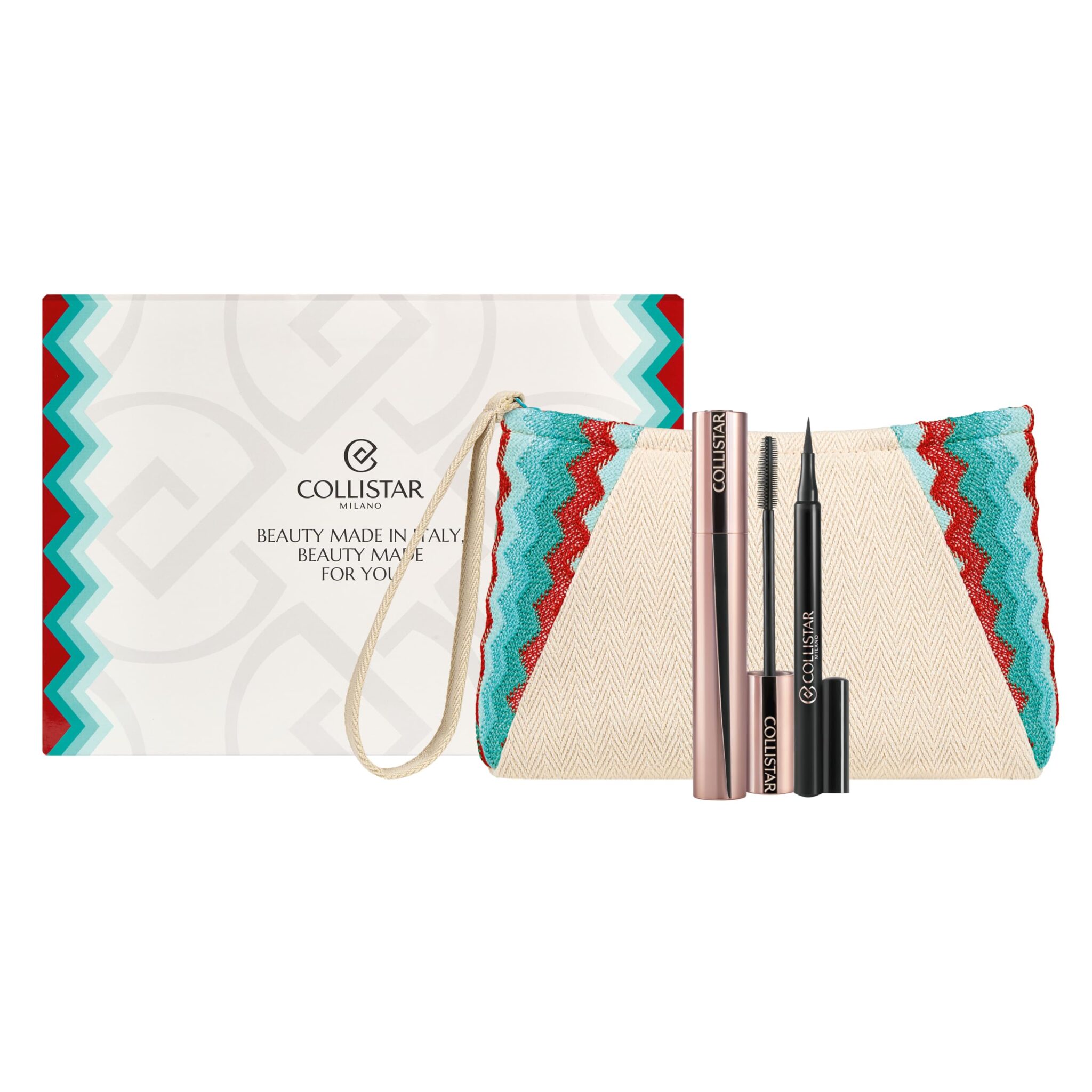 Collistar Cofanetto Regalo Donna, Make up Occhi, Mascara + Eyeliner
