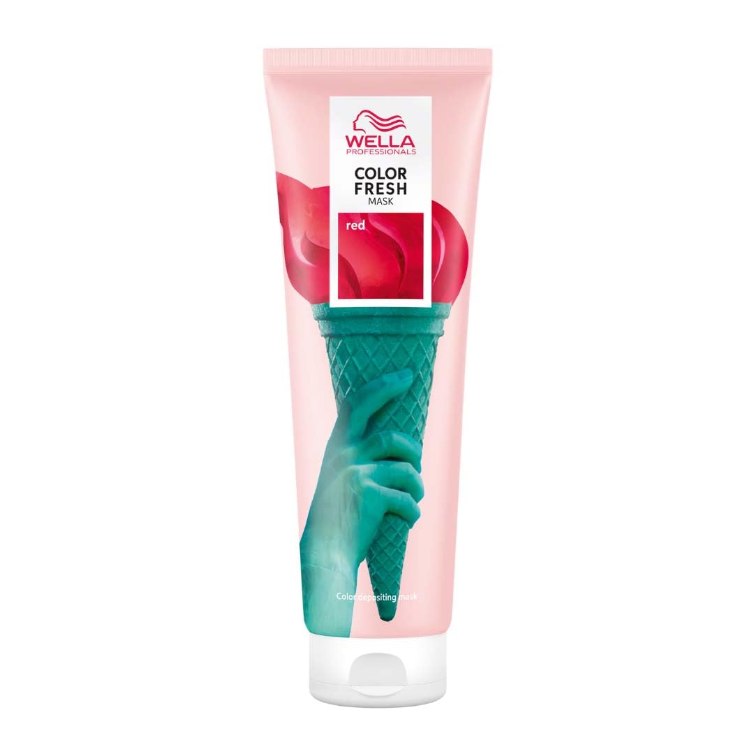 Wella Professionals COLOR FRESH MASK, Maschera Colorata Capelli, Per capelli rossi, Tintura Semipermanente, Colore Temporaneo