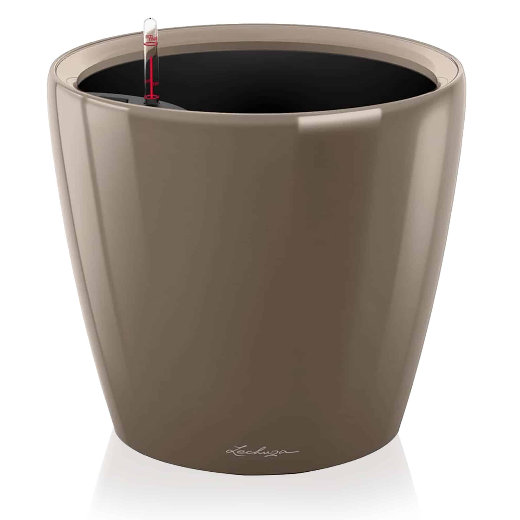 LECHUZA CLASSICO Premium LS 28 taupe lucido 16045