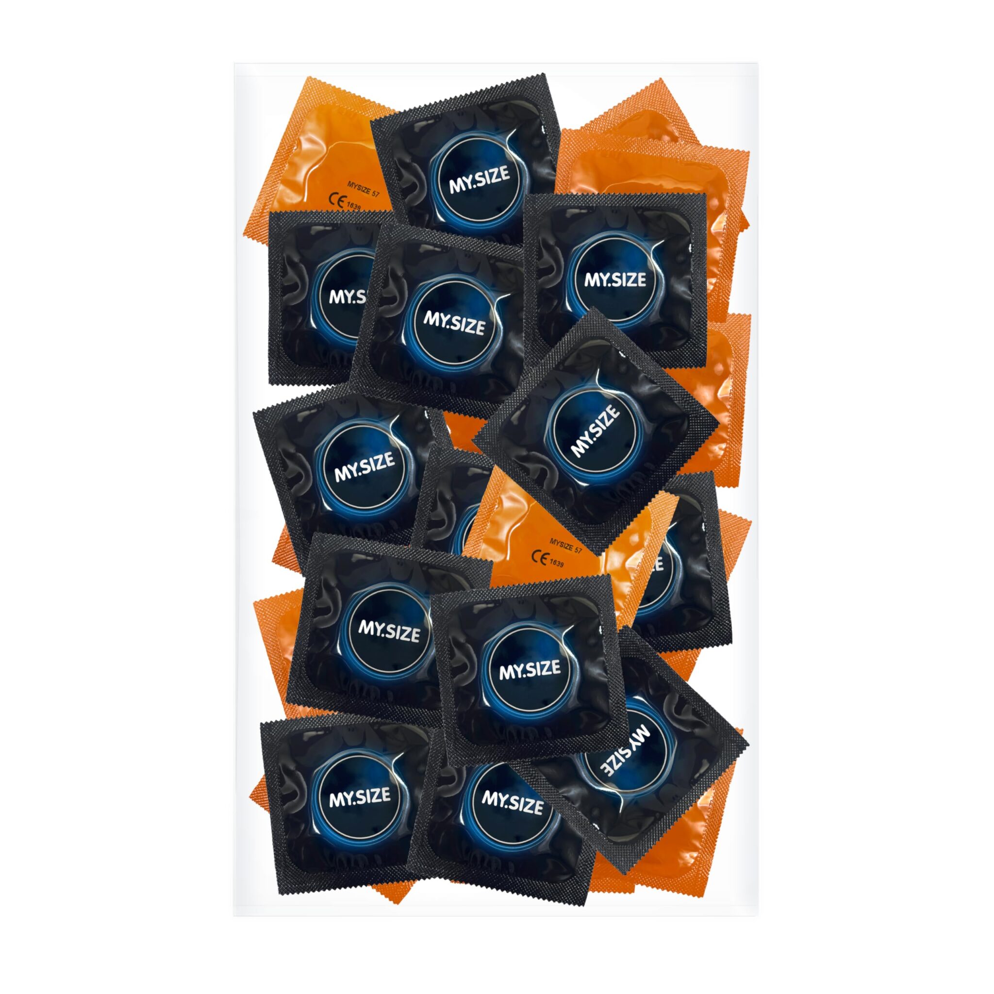 MY.SIZE preservativi 57 mm, 25 Pezzi in sacchetto – preservativi per uomini