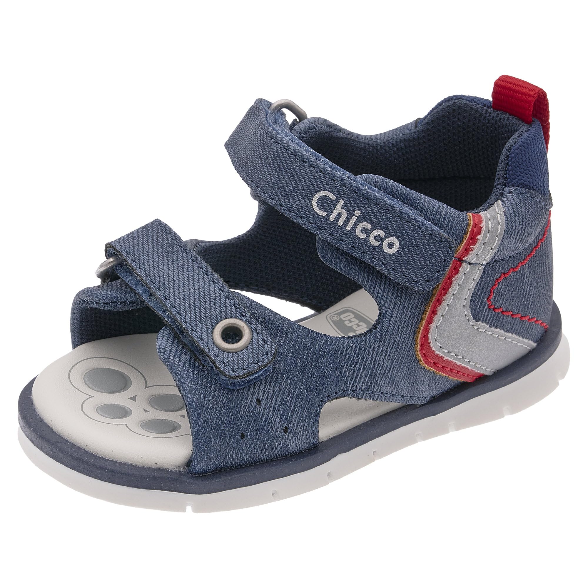 Chicco, Sandali Bambino Chiusi Posteriormente, con Chiusura con Doppio Strappo, Scarpe Bambino, Designed in Italy