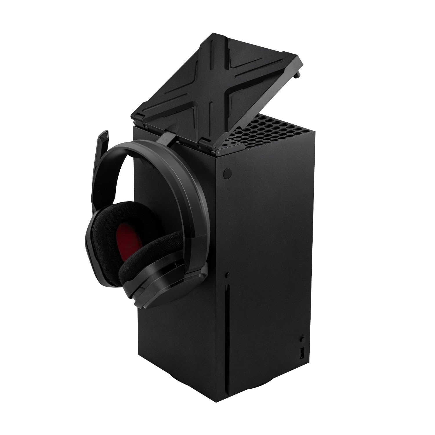 Wigearss Custodia Protettive Antipolvere Copertura Antipolvere per Xbox Series X con Supporto Cuffie