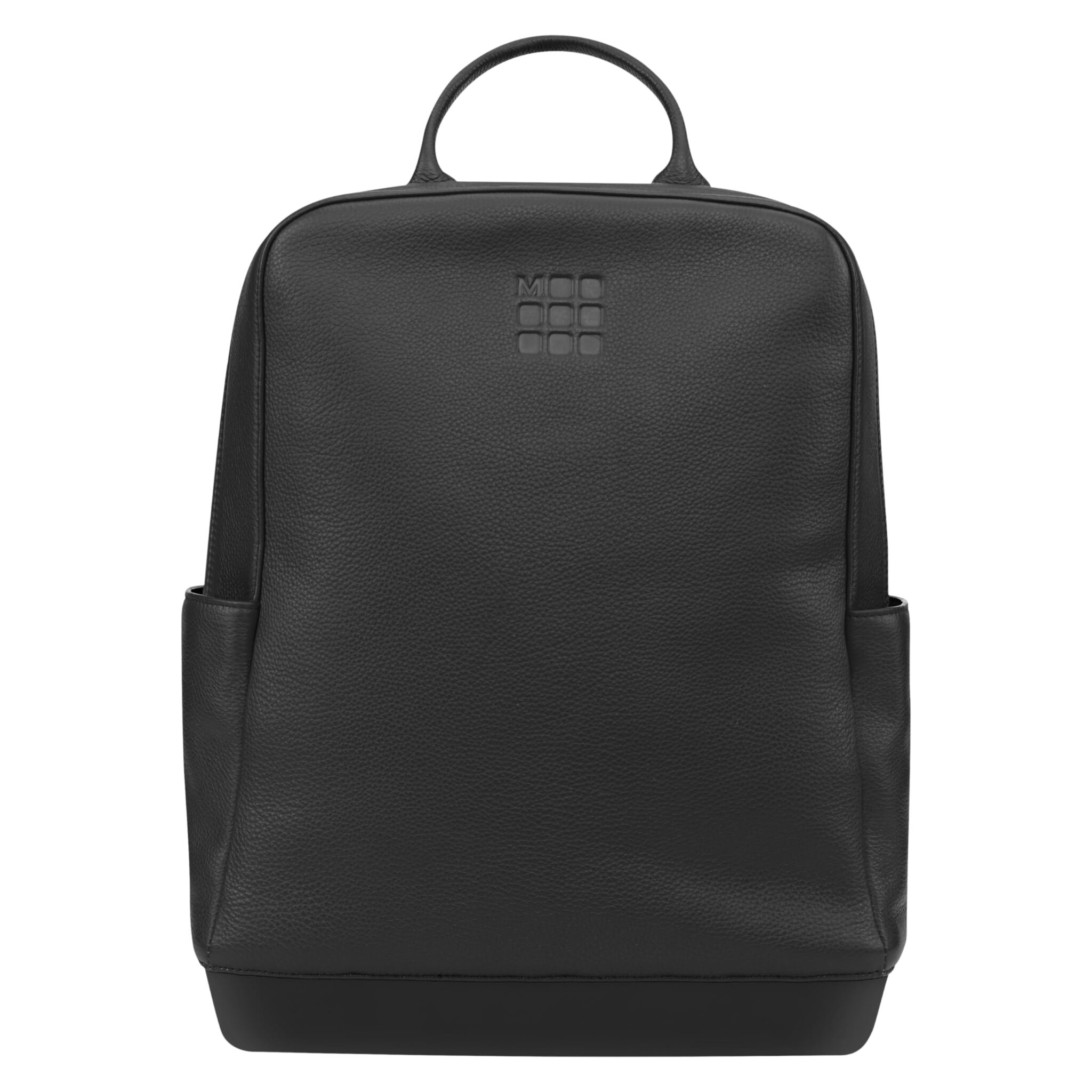 Moleskine Zaino Collezione Classic in Pelle, Zaino per PC compatibile con Tablet, Laptop iPad fino a 15", 32 x 42 x 11 cm, Nero