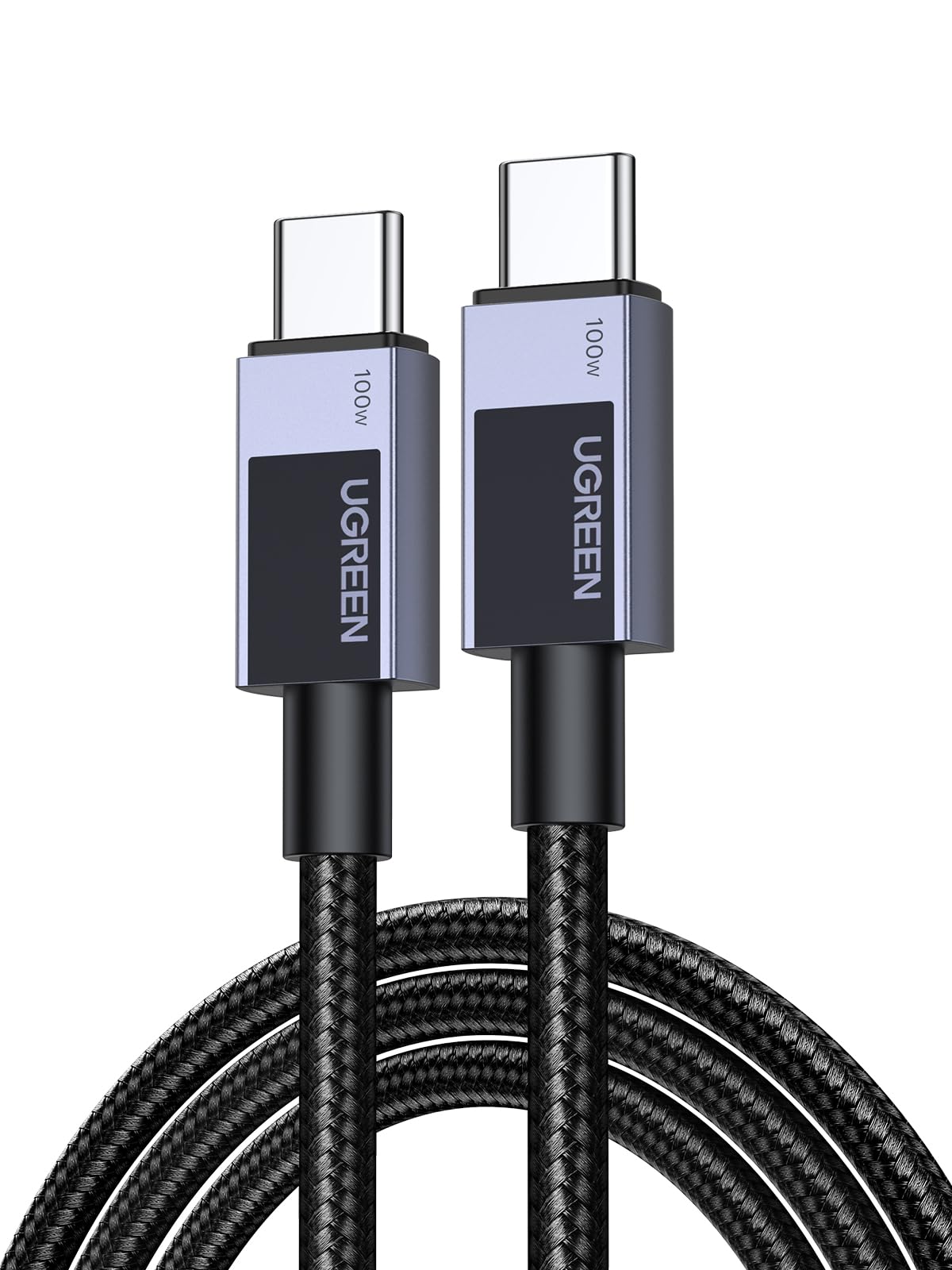 UGREEN Zapix Cavo USB C 100W PD3.0 Ricarica Rapida Nylon Intrecciato (3M) | Type C Lega di Alluminio 20V 5A, Compatibile con MacBook, iPad, iPhone 17 Pro Max Air/16/15, Galaxy S26…