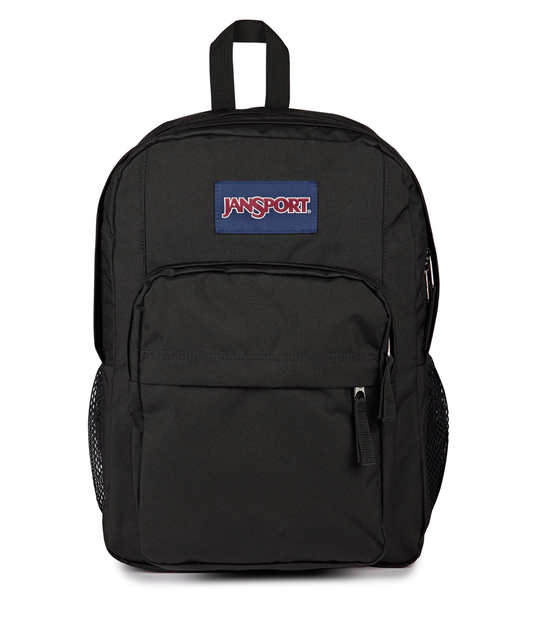 JANSPORT Big Day Pack Zaino capiente con scomparto per laptop da 15 pollici, 43.5 x 19 x 32.5 cm, Nero, Nero