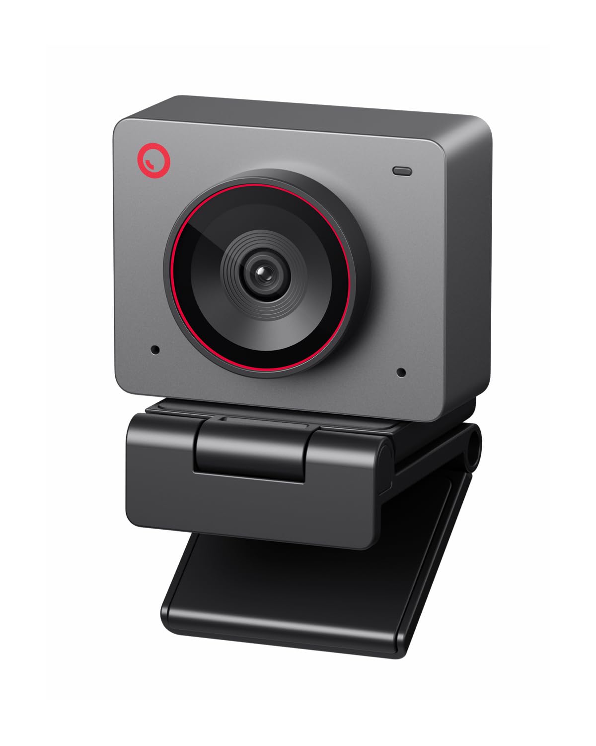 OBSBOT Meet 2-4K Webcam per PC con Sensore 1/2" e AI Framing e Autofocus | Modalità Bellezza, Leggero, Controllo gestuale, HDR, Doppio microfono, 60FPS, per Streaming/Meeting/Gami…