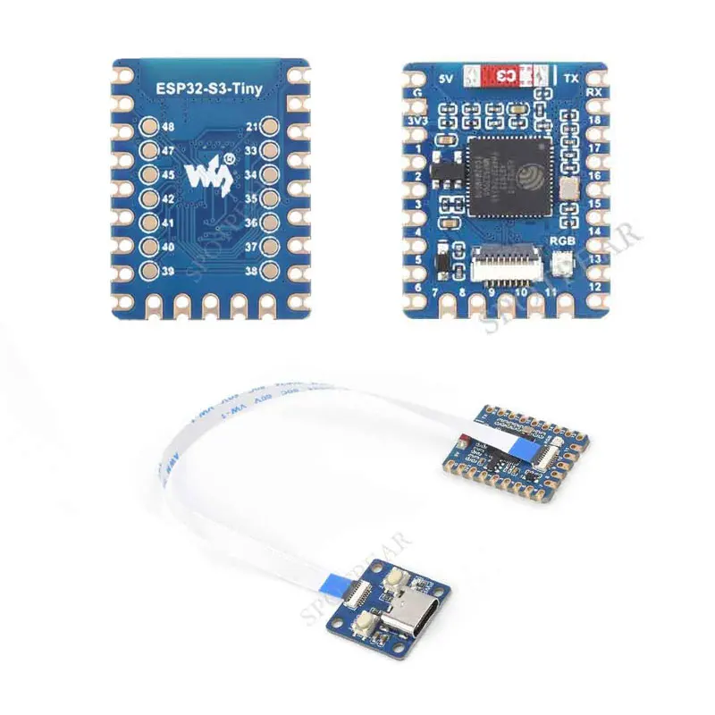 ESP32 S3 Tiny Mini ESP32-S3FH4R2 USB WIFI Bluetooth Stamp Board Design staccabile Processore dual-core