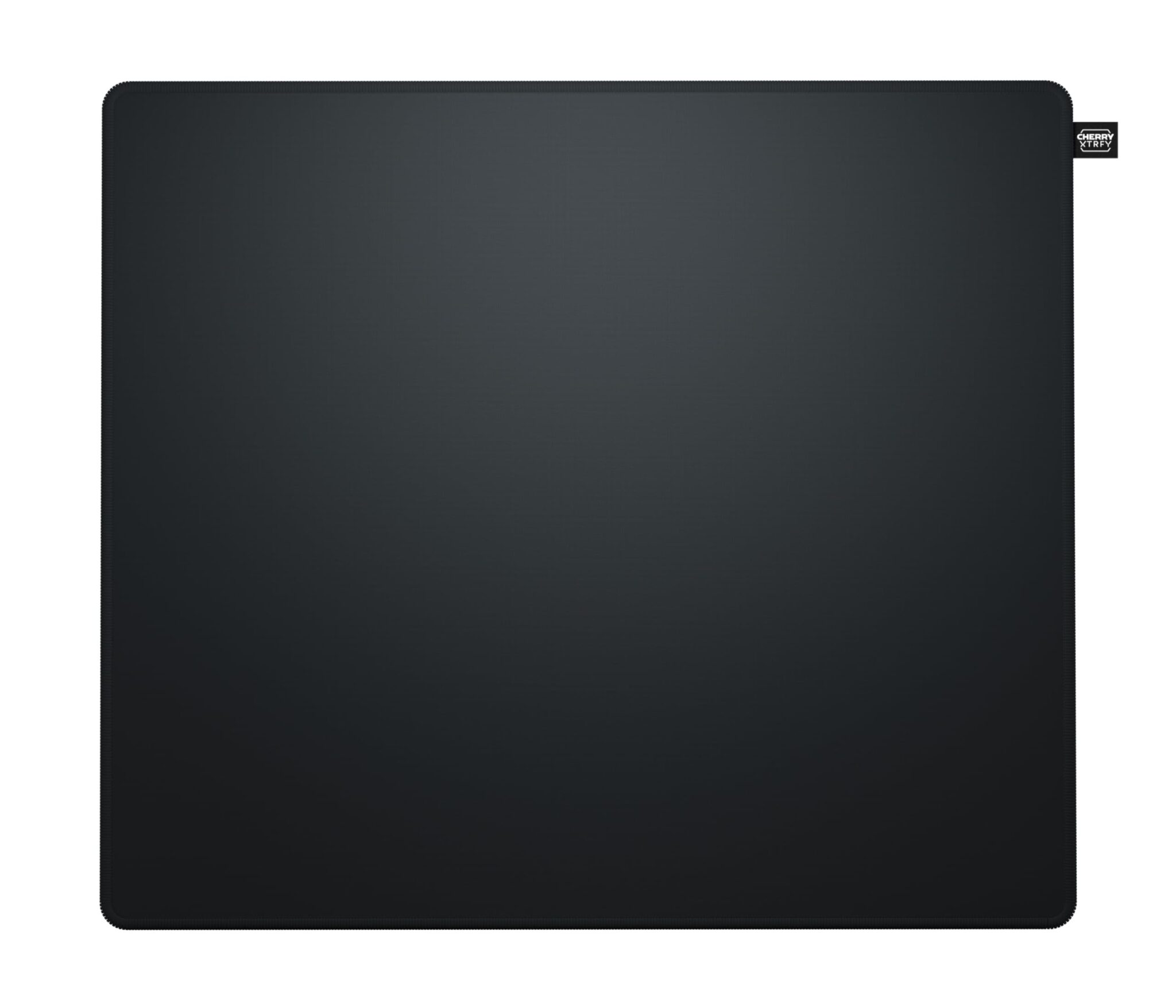 CHERRY XTRFY GP7, Tappetino Per Mouse Da Gioco In Tessuto Di Grafene (460 x 400 x 4 mm), Superficie Liscia E Resistente, Base In Gomma Extra Morbida, Nero