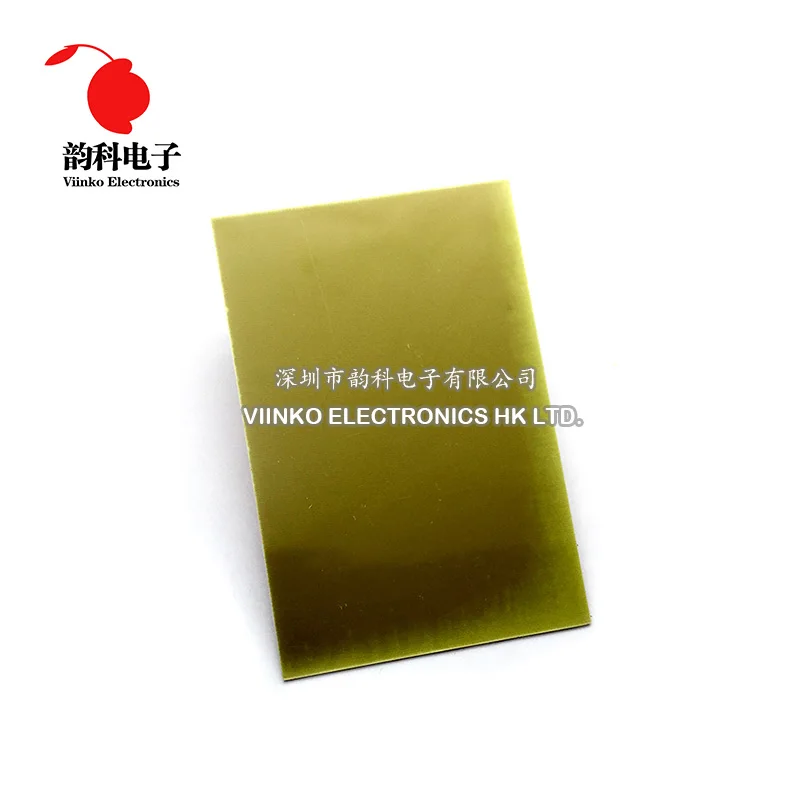 1 pz FR4 PCB 10x15cm 10*15 piastra placcata rame lato singolo Kit PCB fai da te circuito laminato