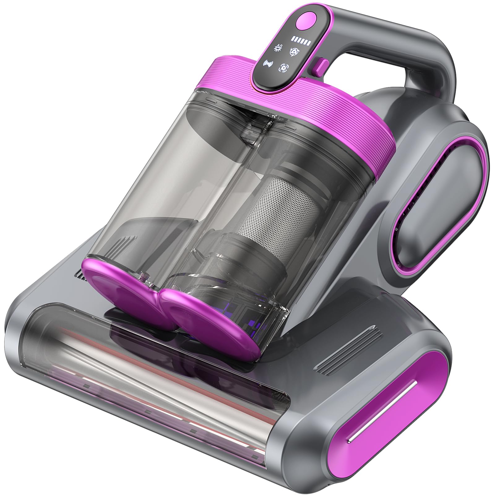 Linkifly MT1 Battimaterasso Senza Fili UV 18KPa Aspirapolvere per Materassi | Sterilizzazione UV, Rimuove il 99% degli Allergeni, ideale per Materassi, Divani e Mobili Imbottiti,…