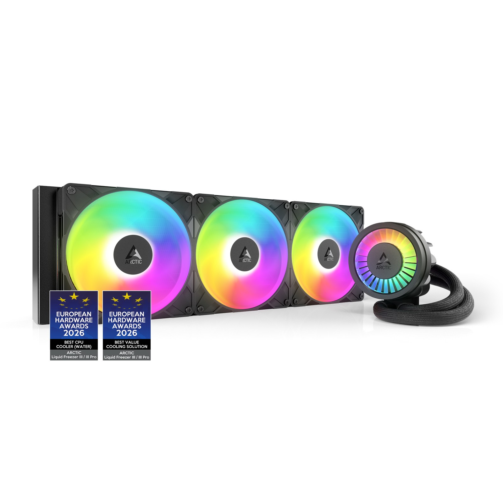 ARCTIC Liquid Freezer III Pro 420 A-RGB Radiatore Acqua CPU Gaming AIO Radiatore