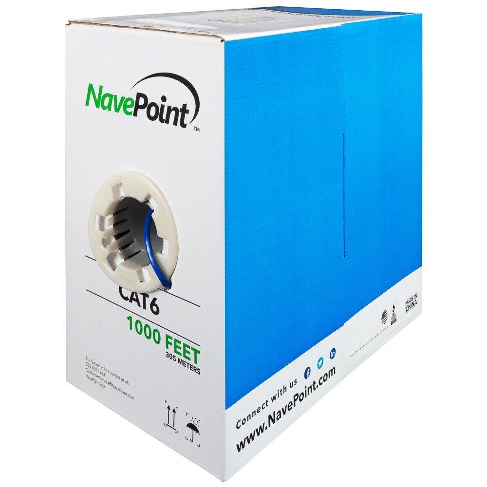 CAT6 1000FT Blu 1 confezione