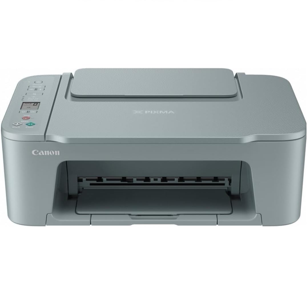 Canon PIXMA TS3752i - Stampante Wireless multifunzione, getto d'inchiostro a colori, stampa, scansione, copia, display LCD da 1,5 pollici, WLAN, Print App, 4800 x 1200dpi, compati…