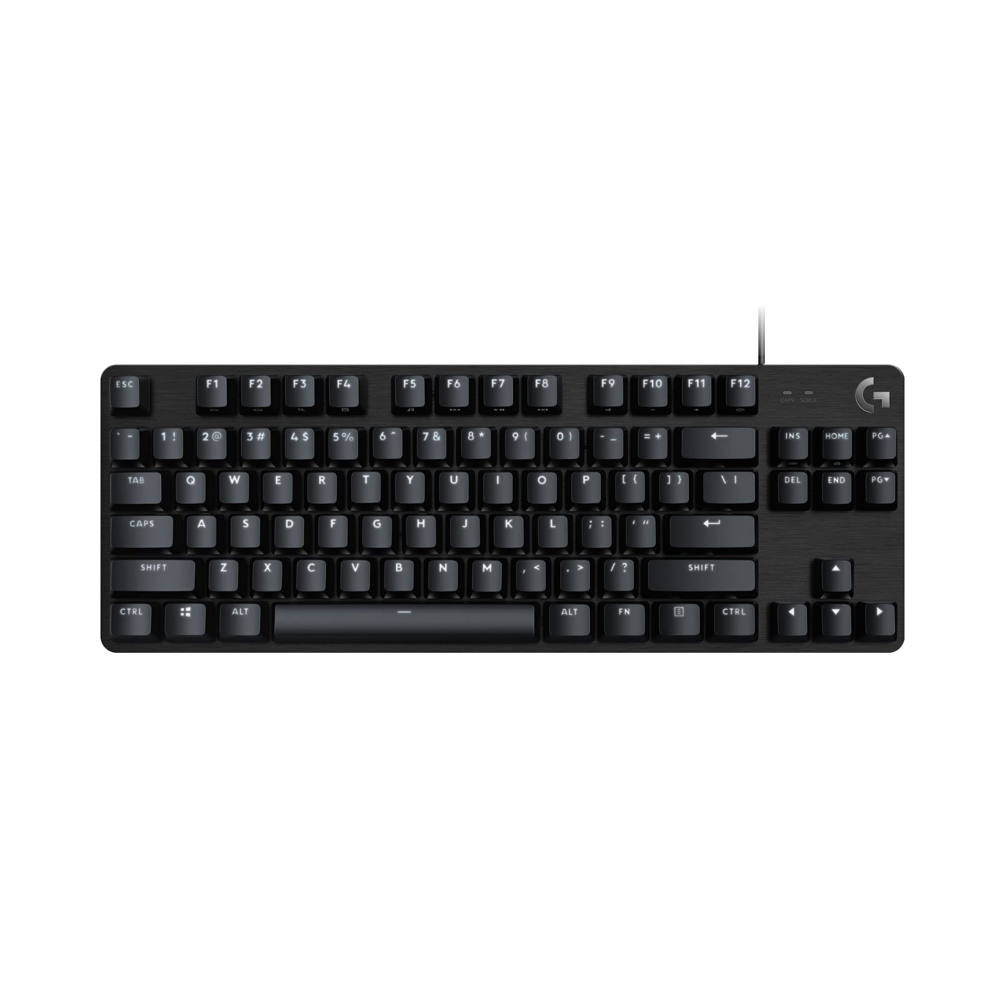 Logitech G G413 TKL SE Tastiera Meccanica Gaming | Tastiera Compatta Retroilluminata, Switch Meccanici Tattili, Anti-Ghosting, Windows, macOS, Layout US INTL QWERTY - Nero