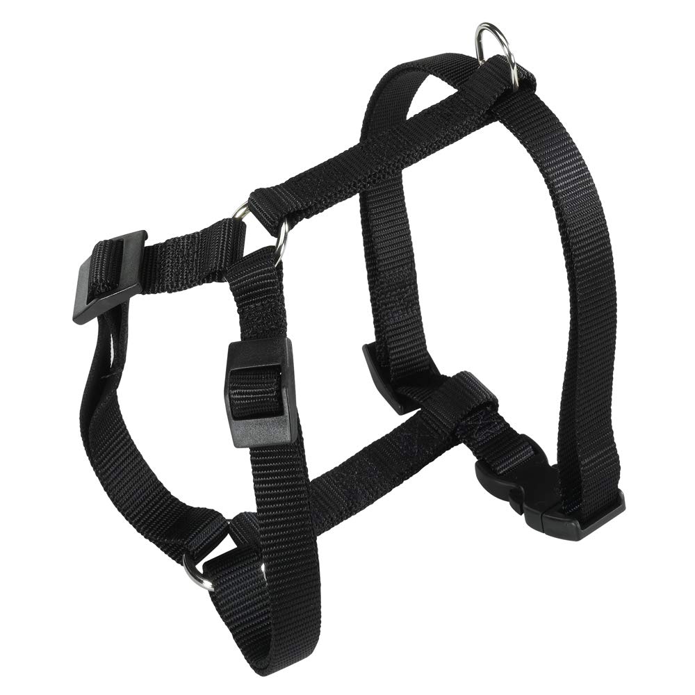 Ferplast Pettorina Cane Taglia Grande CHAMPION XL, Pettorina per Cani Regolabile in 3 Punti, Facile da Indossare, Torace 60-98 cm. Nero