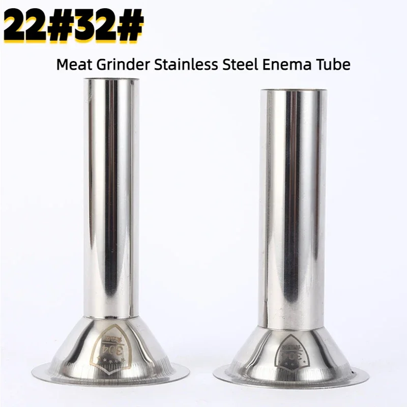 22 # 32 # Tubo per Insaccare in Acciaio Inox per Tritacarne, Diametro 50mm/2 Pollici, Accessorio per Tritacarne