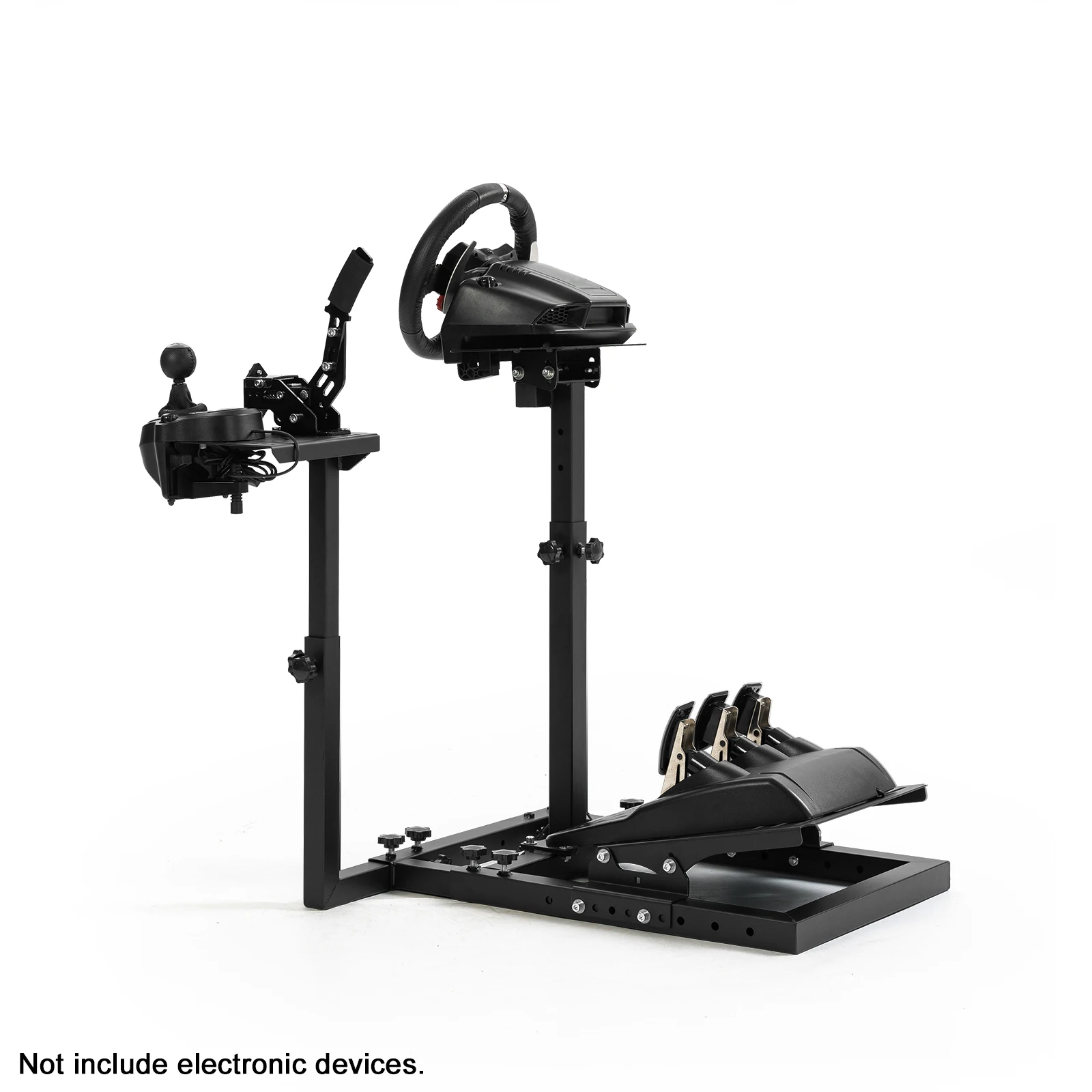 Minneer Flight Game Mount Simulator Cockpit Frame, compatibile con Thrustmaster HOTAS Warthog, per Logitech G29 G920 G923, non include volante, pedali, acceleratore, joystick e se…