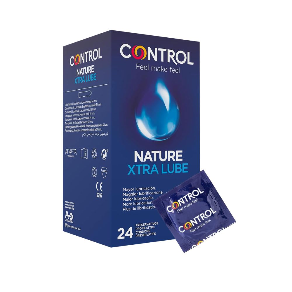 Control Nature Xtra Lube Preservativi Extra Lubrificati - 24 Profilattici
